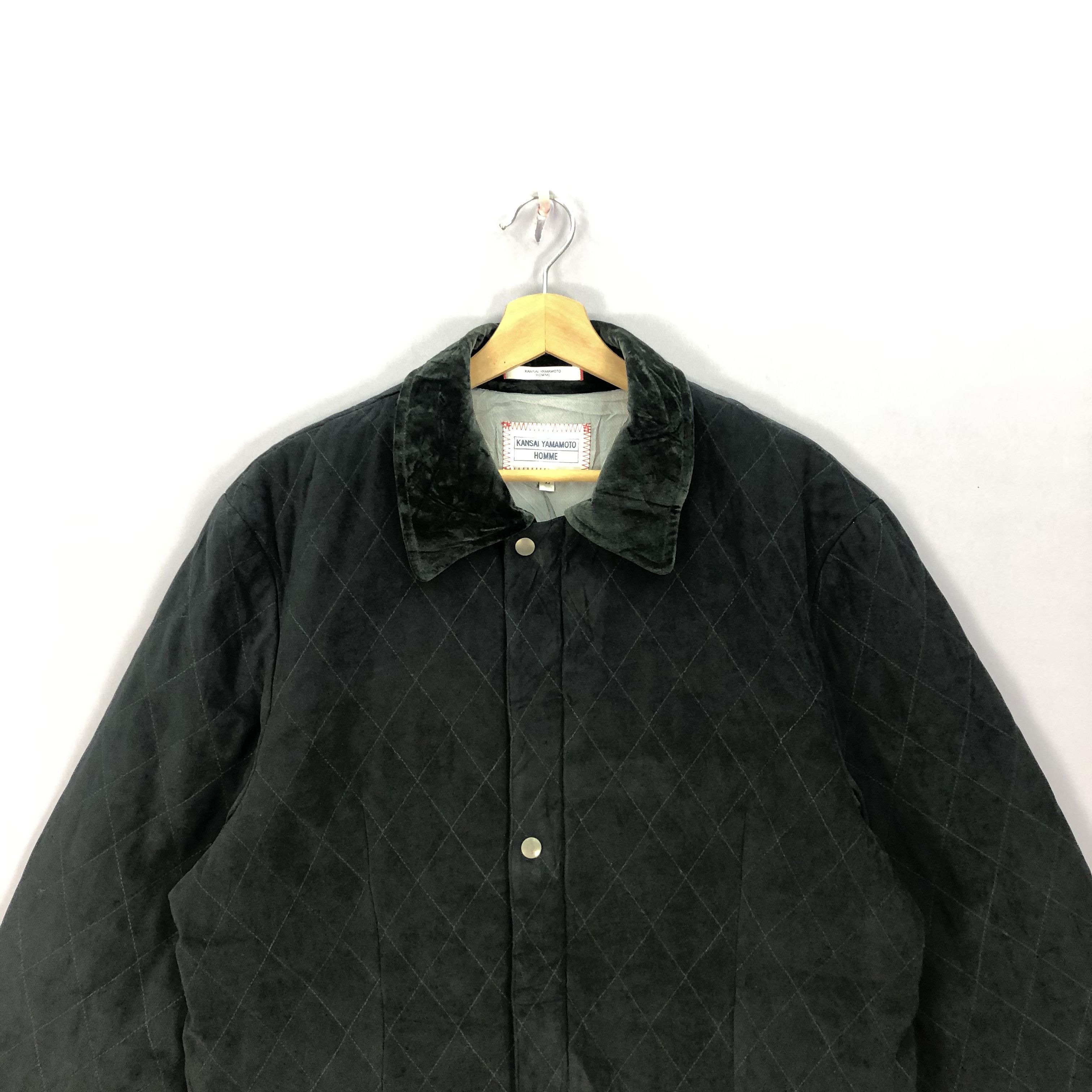 Japanese Brand Vintage Kansai Quilted Japanese Jacket Blazer Coat Jacket s Size US L / EU 52-54 / 3 - 3 Thumbnail