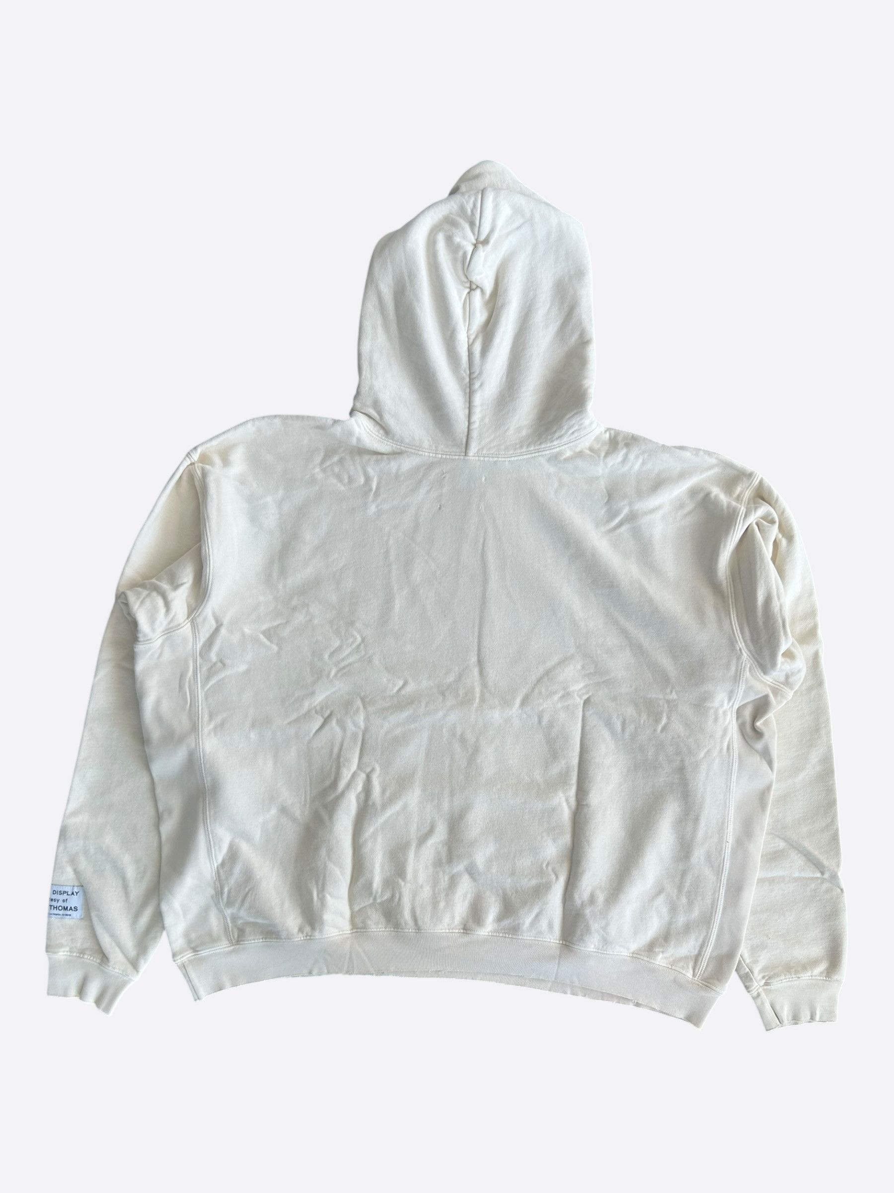 Gallery Dept. Gallery Dept Cream & Black Gym Hoodie Size US S / EU 44-46 / 1 - 2 Thumbnail