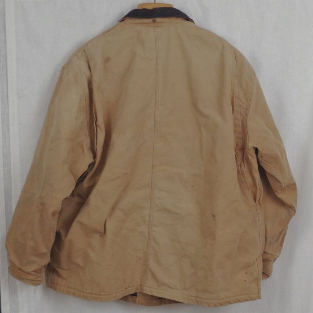 Red Wing Red Wing Vintage USA Made Distressed Canvas Work Jacket. 2XL Size US XXL / EU 58 / 5 - 8 Thumbnail