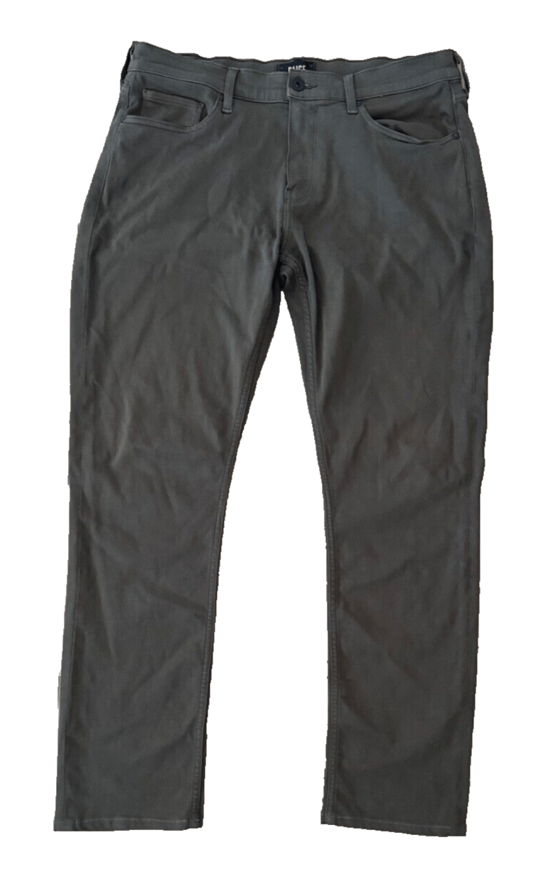 Paige Paige Jeans Mens 34x30 FEDERAL Slim Straight Gray Denim Size US 34 / EU 50 - 1 Thumbnail