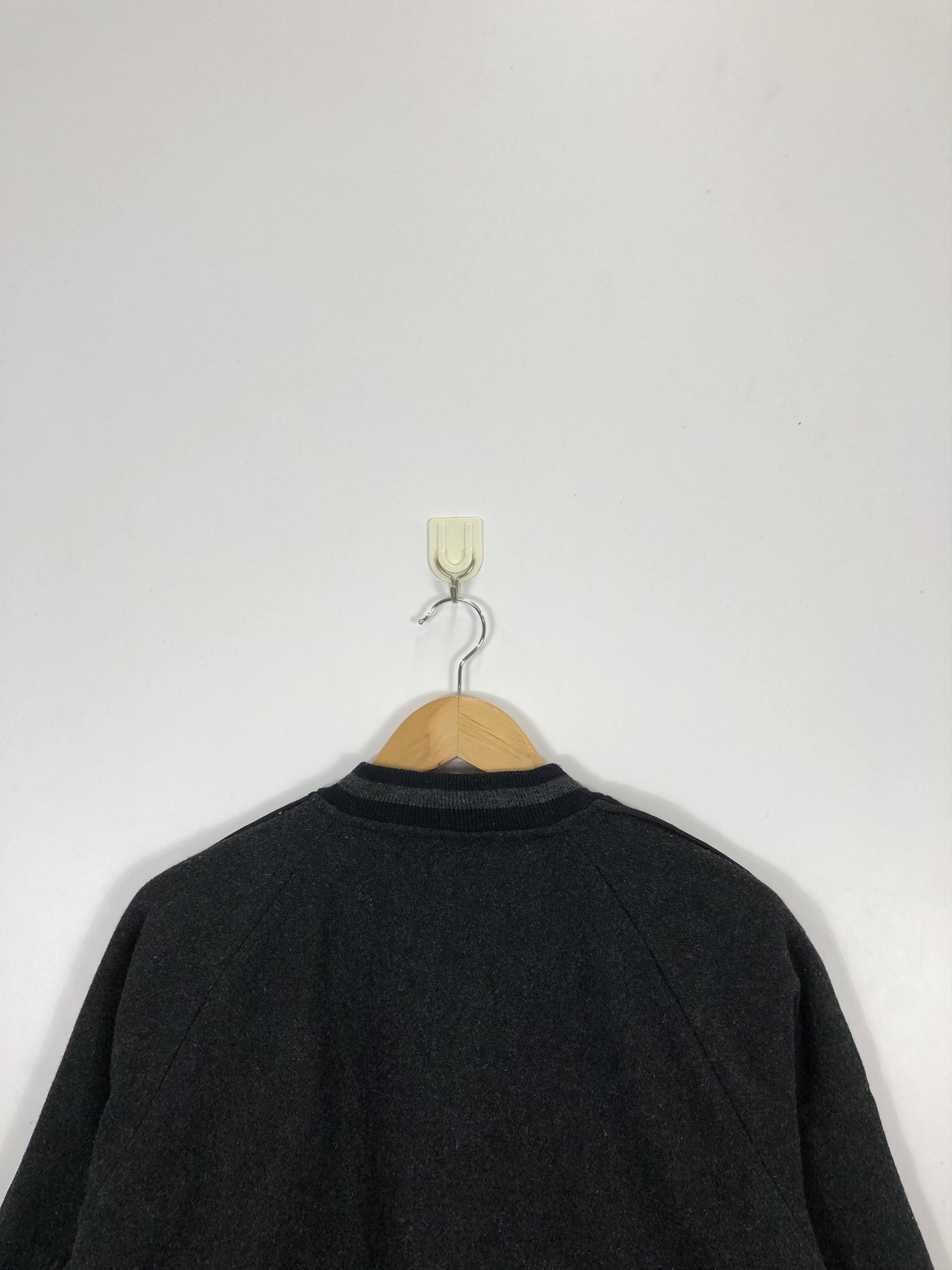 Converse Vintage 90s Converse Capital Logo Wool Varsity Jacket VV0069 Size US L / EU 52-54 / 3 - 4 Thumbnail
