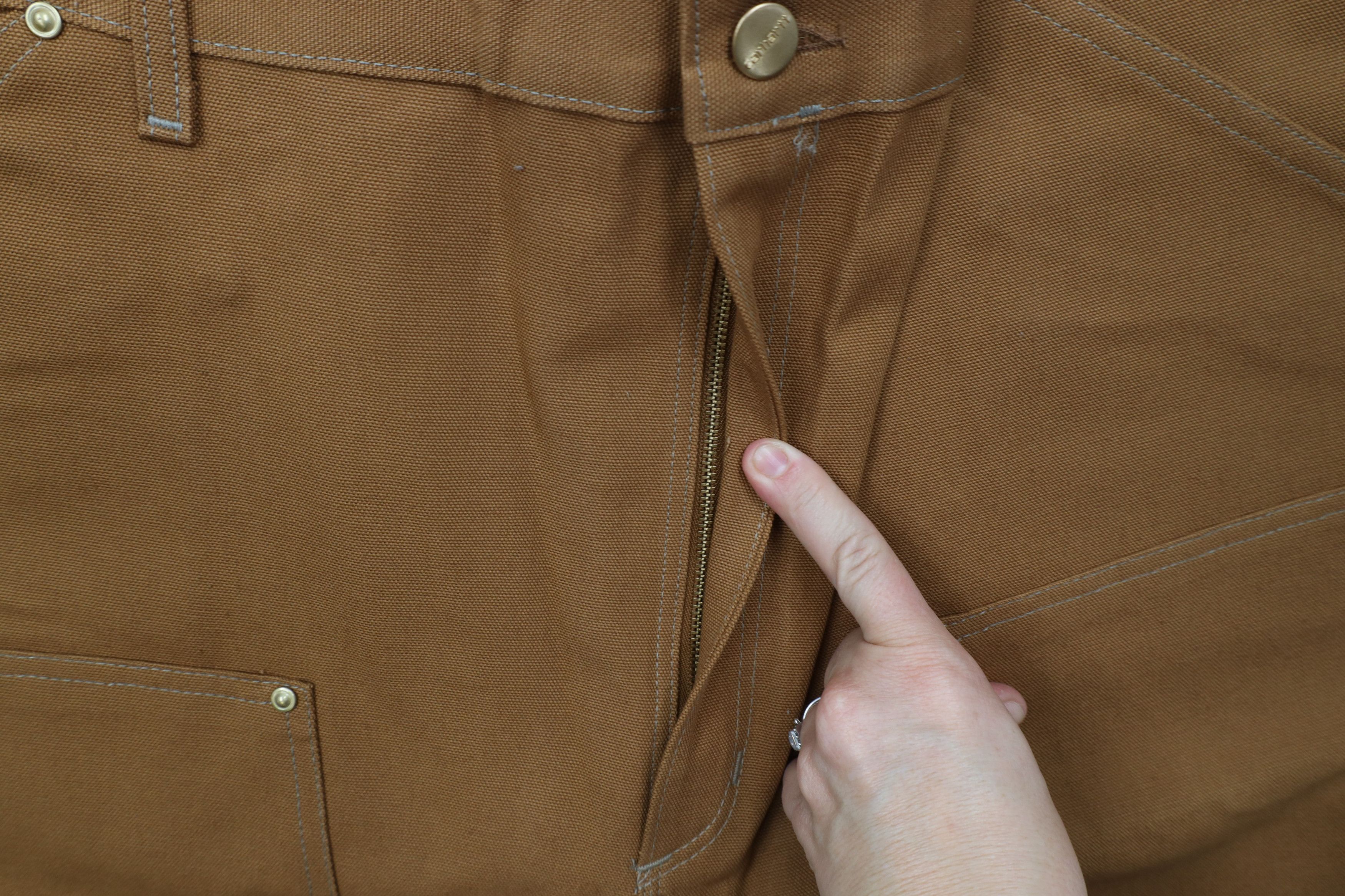Carhartt Deadstock Vintage 90s Carhartt Wide Leg Pants Duck Brown USA Size US 42 / EU 58 - 5 Thumbnail