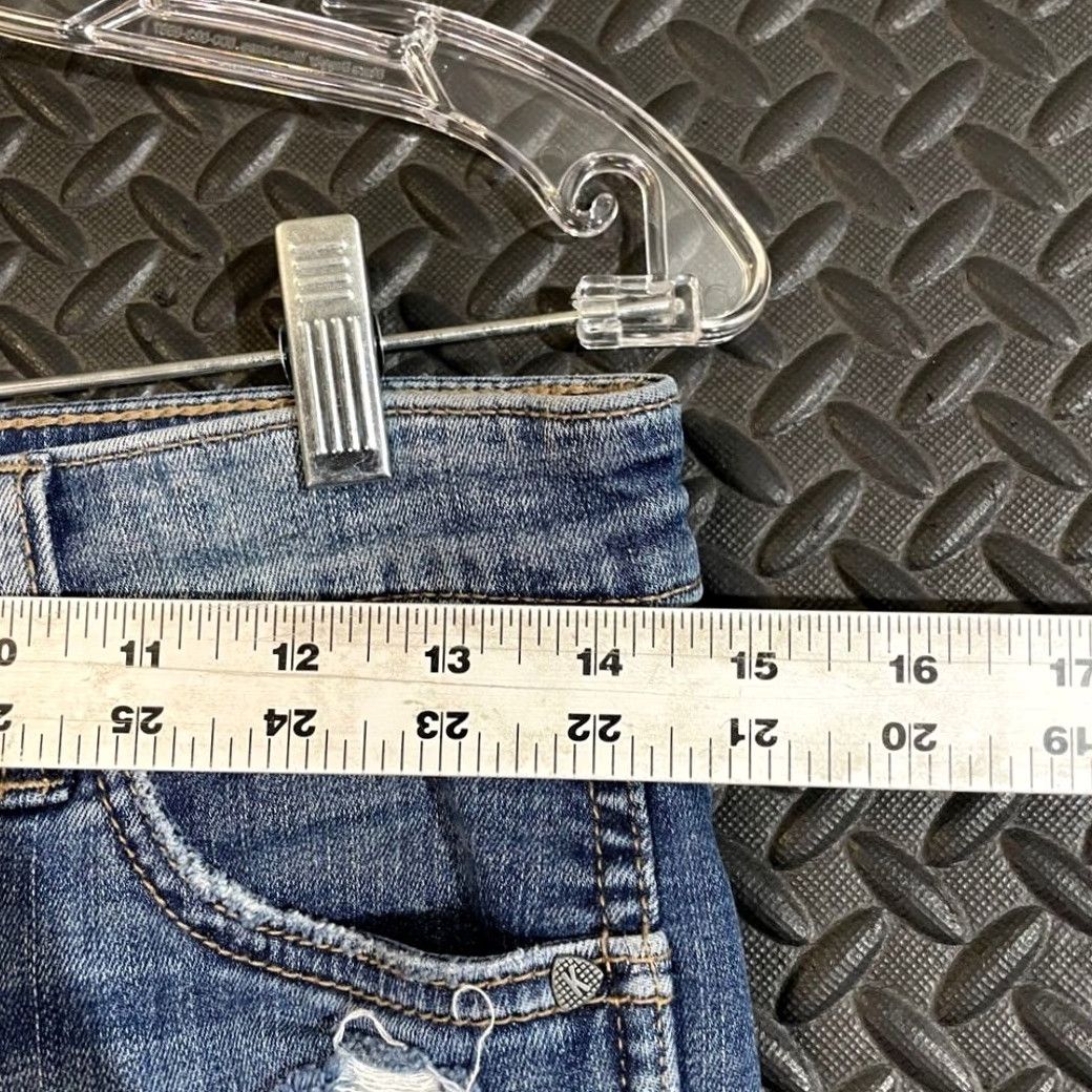 Vintage KUT from the Kloth Connie High Rise Fab AB Ankle Skinny Distressed Jeans Size 2 Womens Jeans Blue Size 26" / US 2 / IT 38 - 5 Thumbnail
