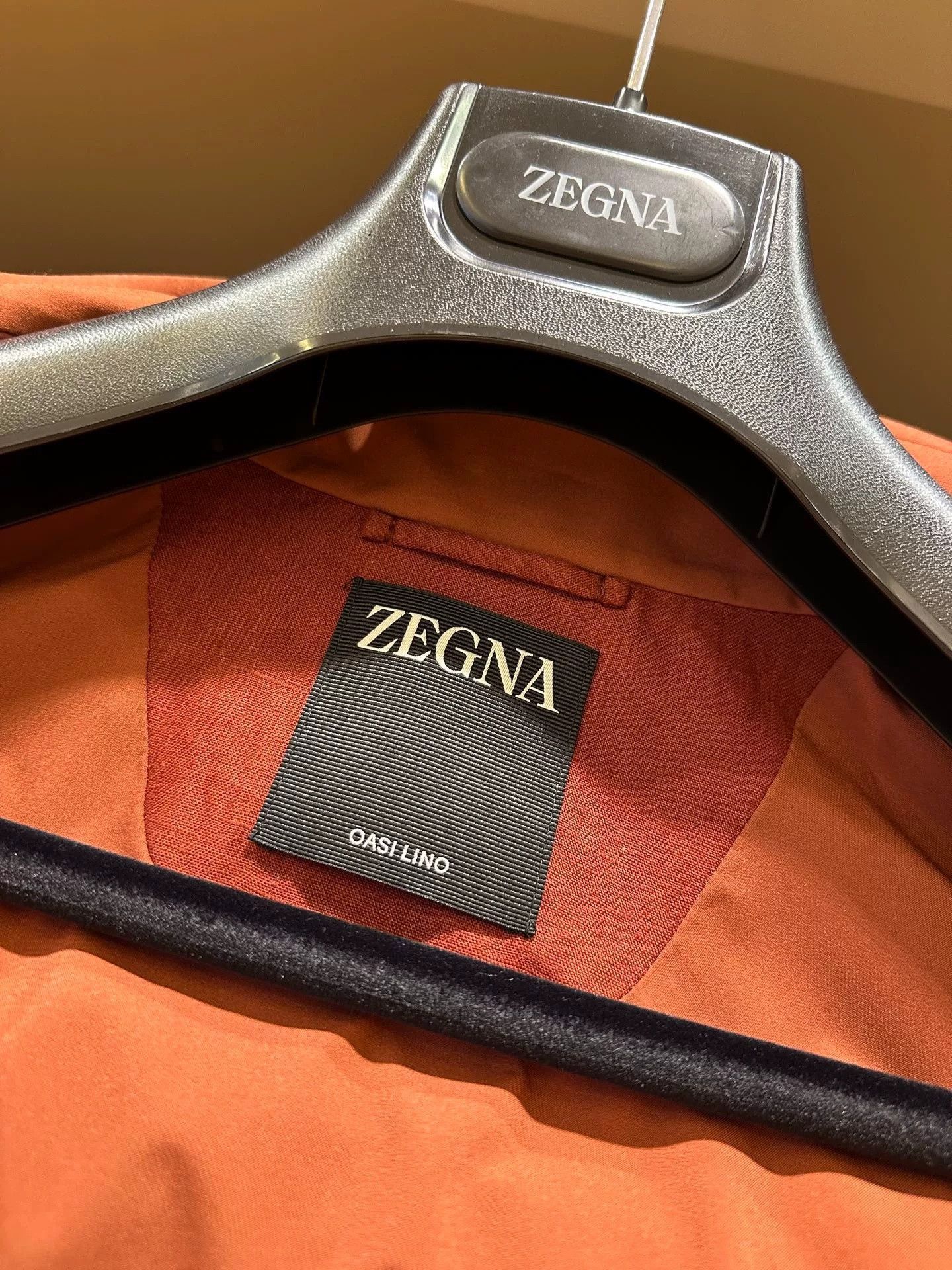 Ermenegildo Zegna Zegna Mens Linen Zip-Up Vest Size US M / EU 48-50 / 2 - 5 Thumbnail
