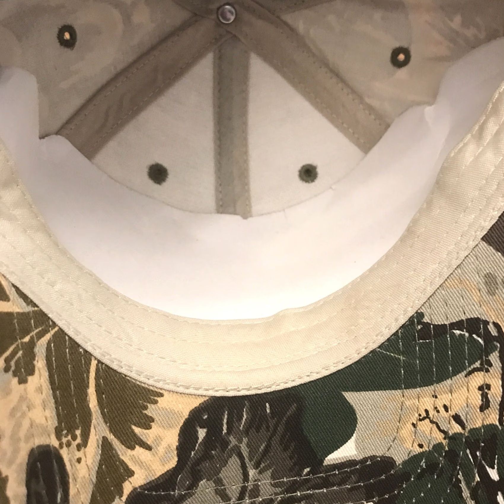 Logo 7 Mountain Lakes Inc. Camo Baseball Cap Hat Embroidered Logo Adjustable Brown Size ONE SIZE - 5 Thumbnail