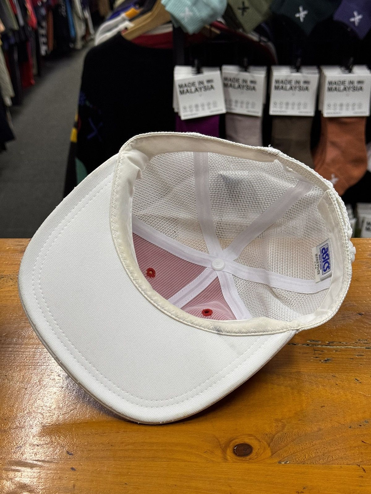 Asics Vintage Asics Japan Cap Size ONE SIZE - 3 Thumbnail