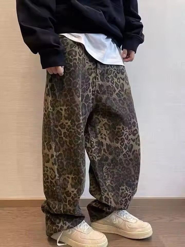 Japanese Brand Leopard Camo Pant Size US 34 / EU 50 - 2 Thumbnail