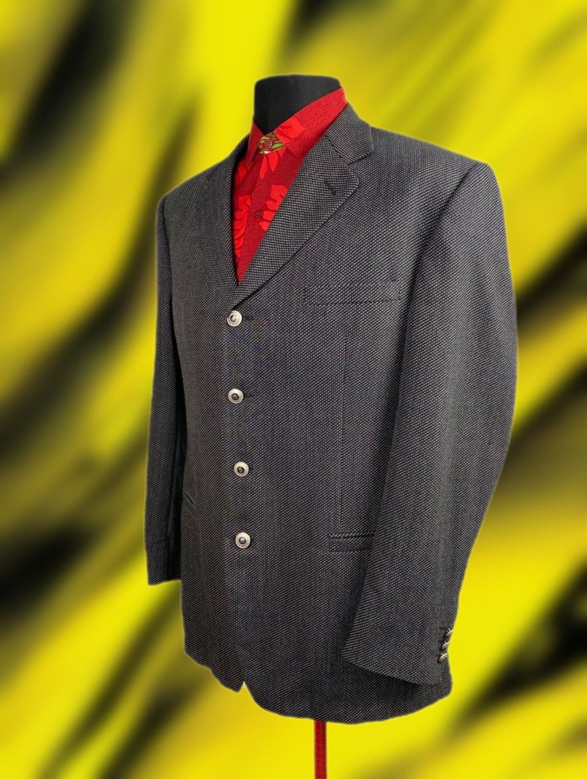 Versace Jeans Couture × Vintage Vintage Versace V2 Blazer 54 Size 54R - 1 Thumbnail