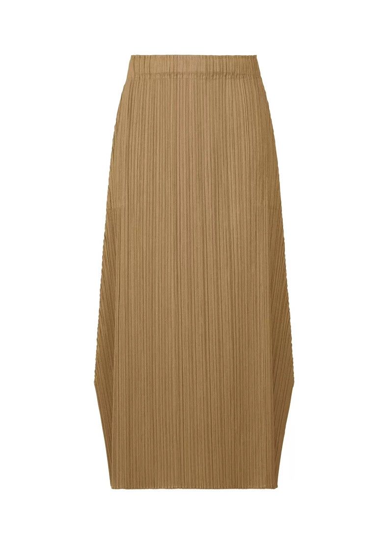 Issey Miyake Issey Miyake size:3 Brown pleated skirt Size 42" / US 20 - 1 Thumbnail