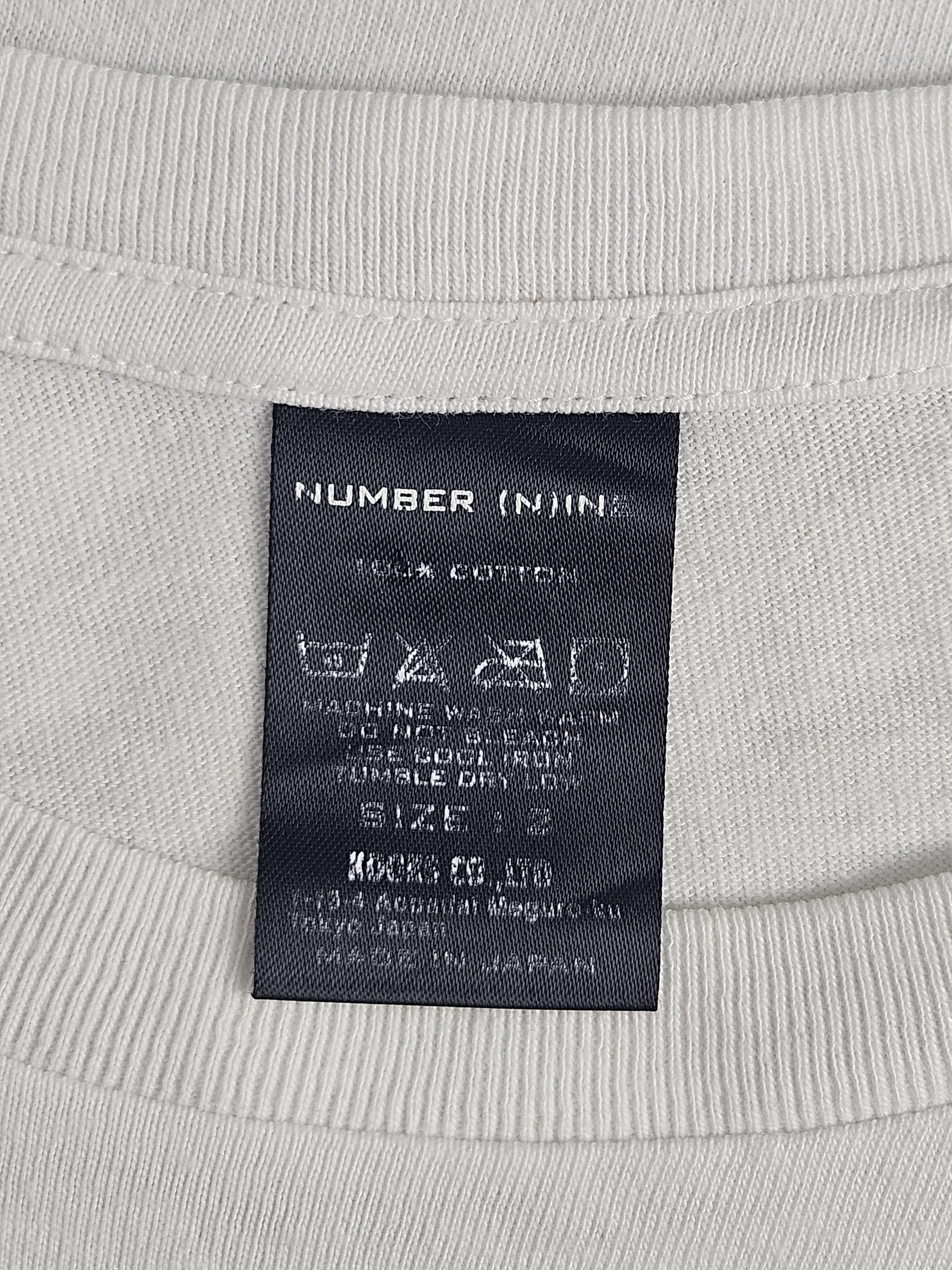 Number (N)ine Number Nine oasis font logo shirt Size US M / EU 48-50 / 2 - 4 Thumbnail