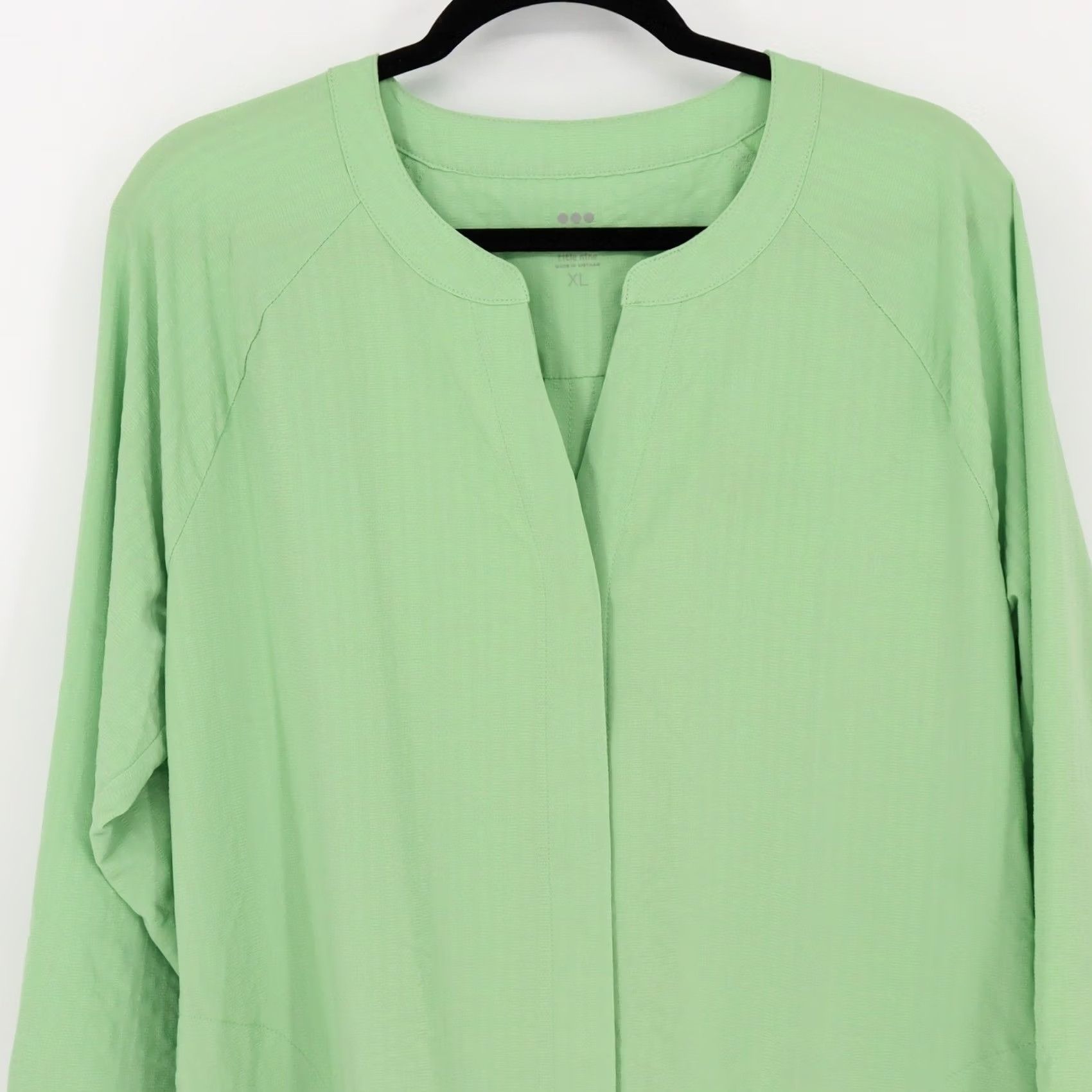 Vintage Title Nine Speed Racer Tunic Long Sleeve XL Green Women’s Pullover Stadium Style Quick Dry Lightweight Size XL / US 12-14 / IT 48-50 - 5 Thumbnail