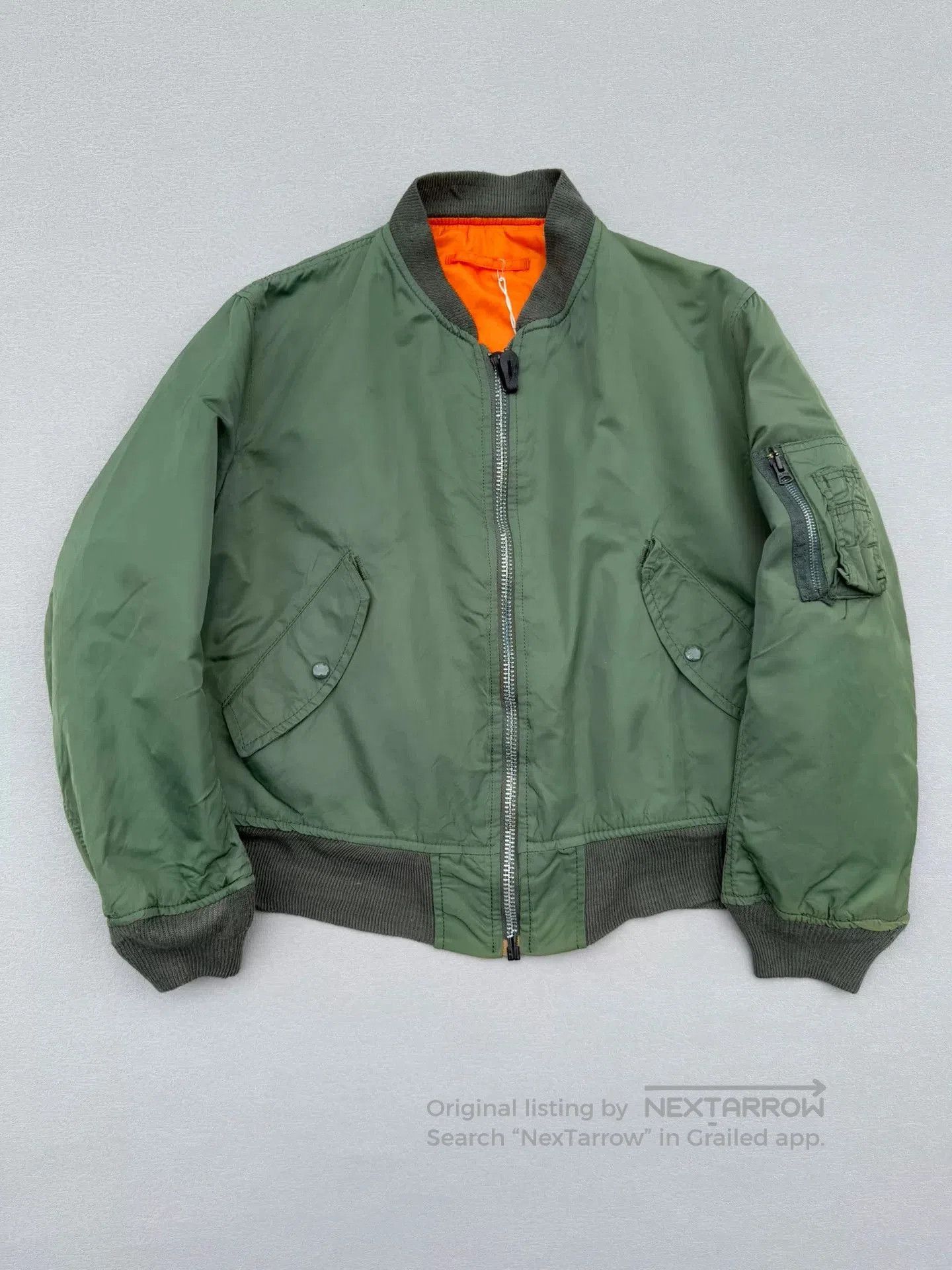 Vintage Vintage 90s Alpha USAF MA. Size US M / EU 48-50 / 2 - 1 Thumbnail