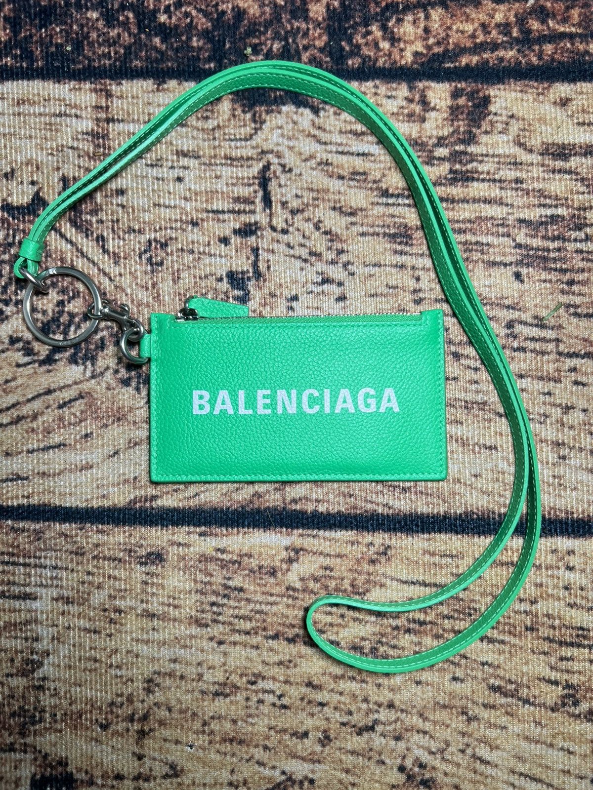 Balenciaga GREEN BALENCIAGA NECKLACE WALLET Size ONE SIZE - 1 Thumbnail