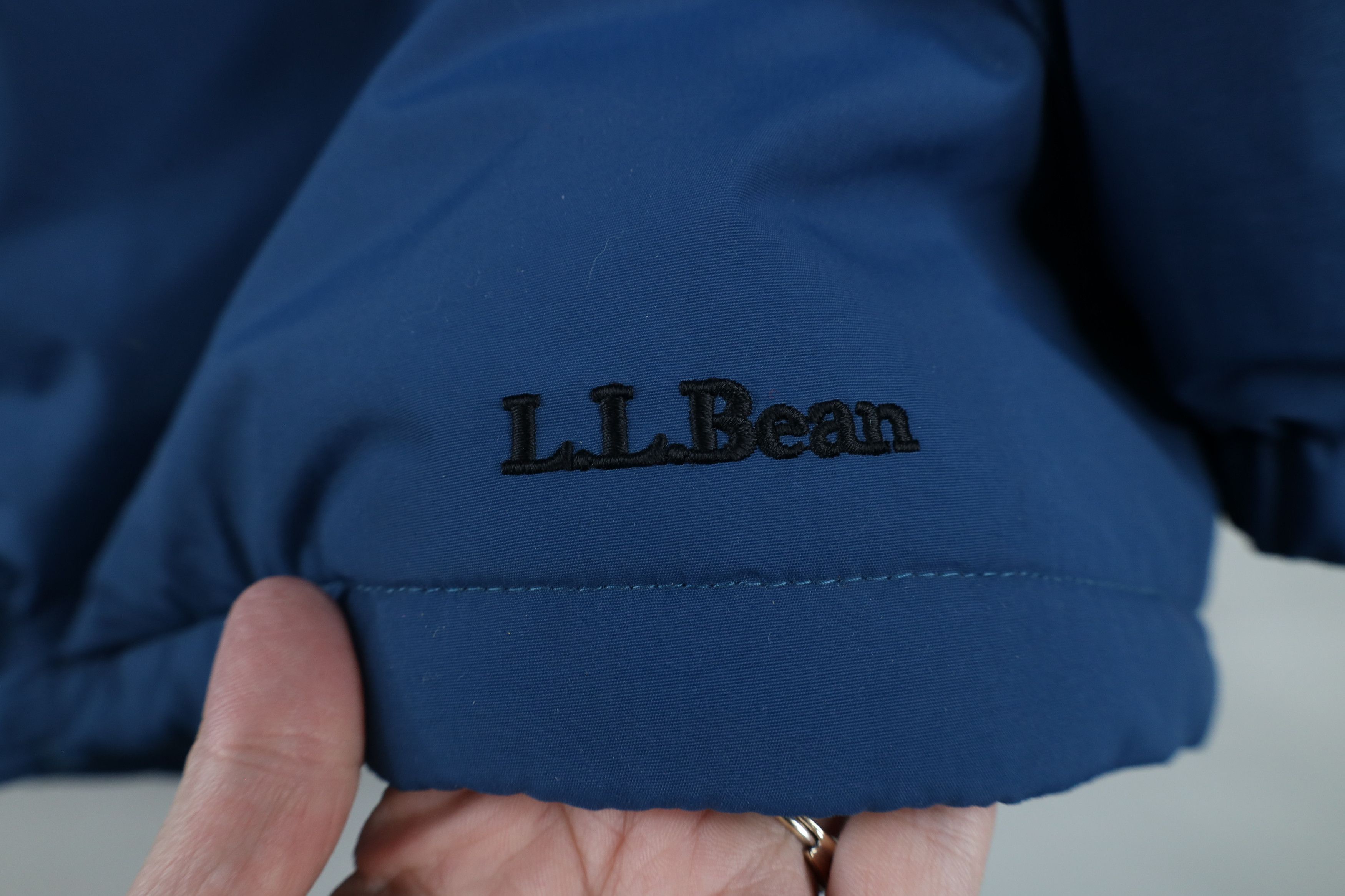 L.L. Bean × Vintage Vintage 90s LL Bean Spell Out Penobscot Hooded Parka Jacket Size US XL / EU 56 / 4 - 4 Thumbnail