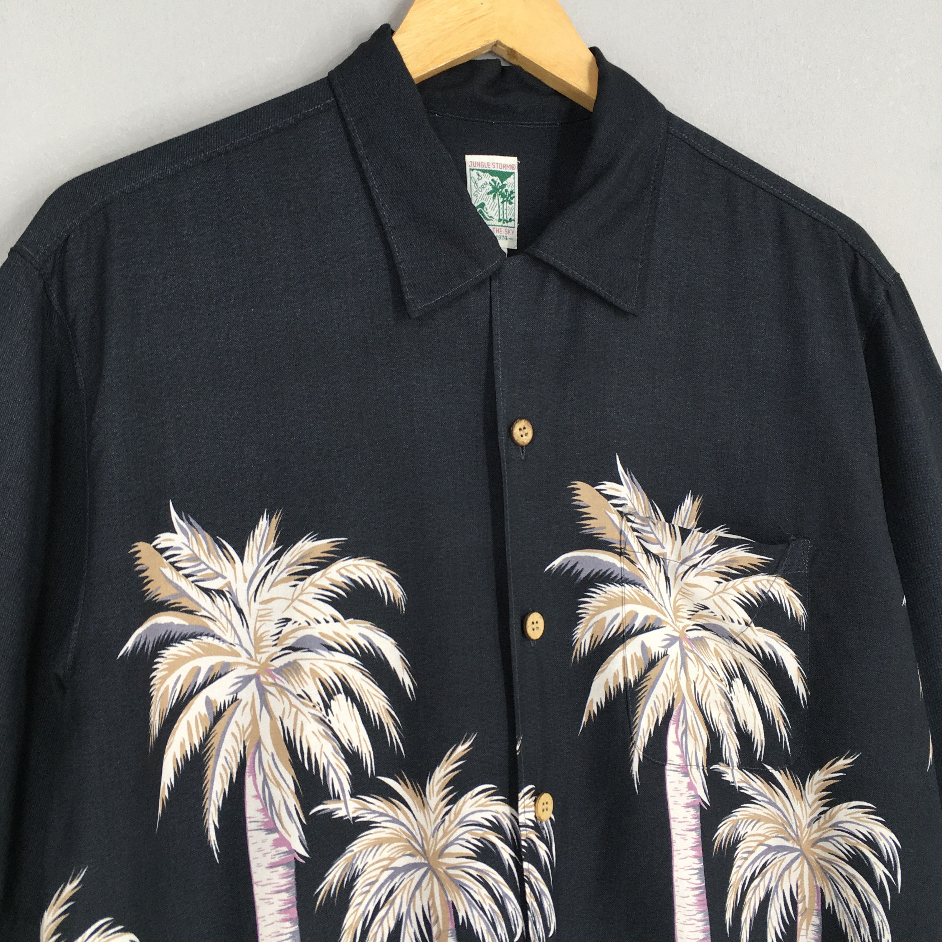 Life's a Beach Hawaiian Coconut Tree Beach View Shirt Poleyster Large Size US L / EU 52-54 / 3 - 3 Thumbnail