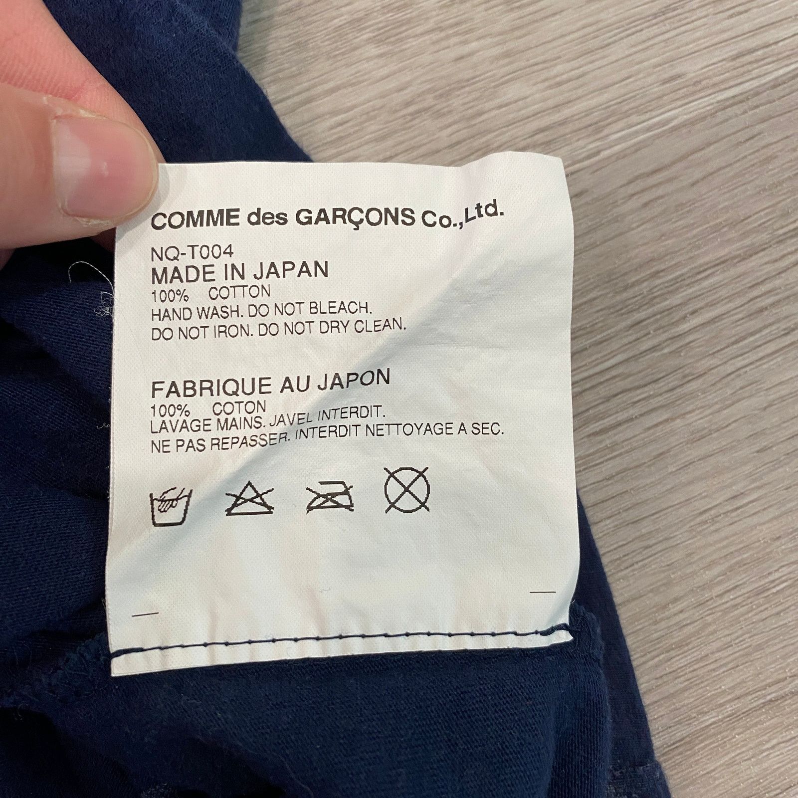 Comme des Garcons Girl Comme des Garcons Girl Girl Girl T Shirt Short Sleeve S Size S / US 4 / IT 40 - 5 Thumbnail