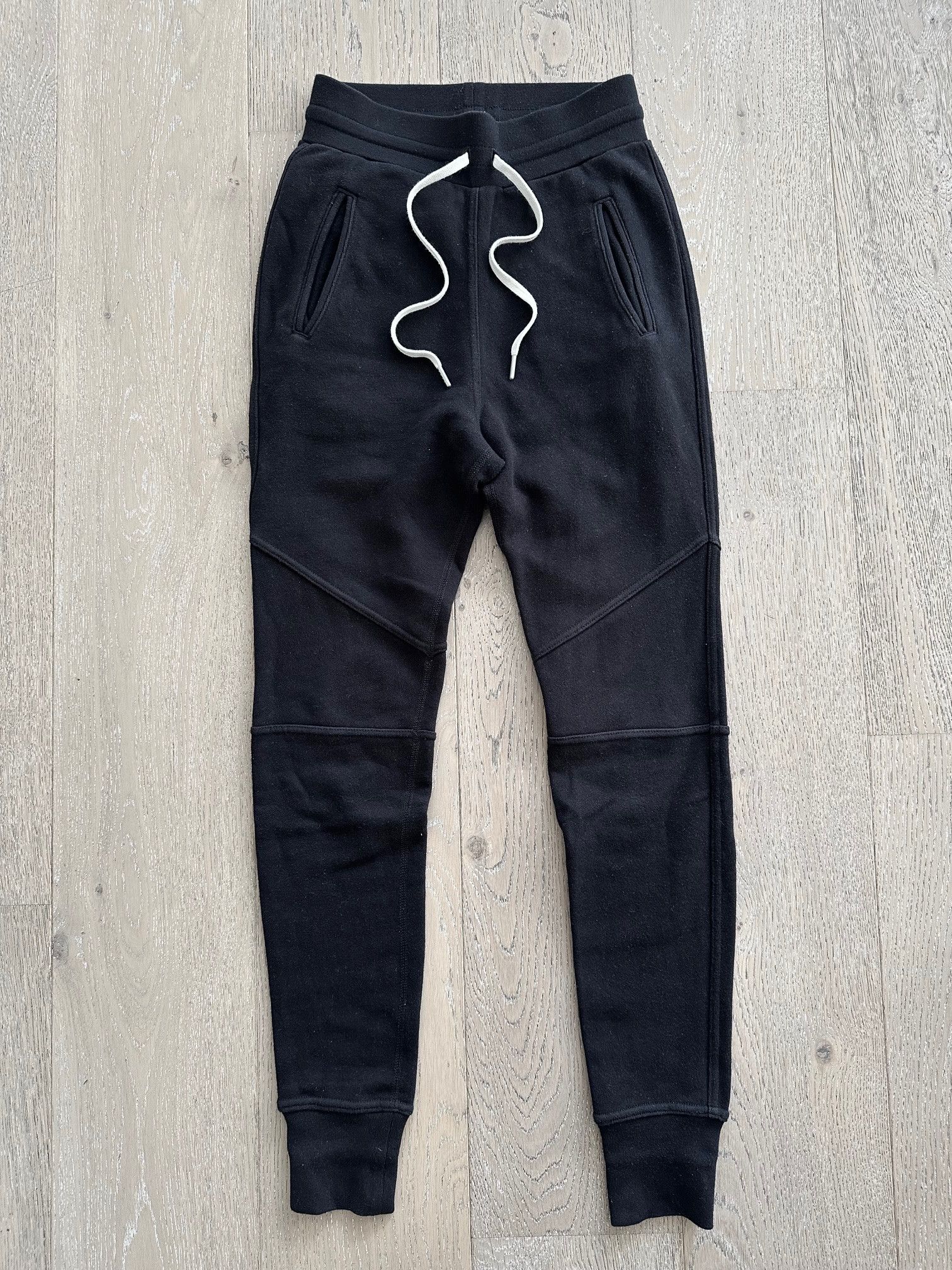 John Elliott Black Escobar Slim Sweatpants - Size 1 / Small Size US 30 / EU 46 - 1 Thumbnail