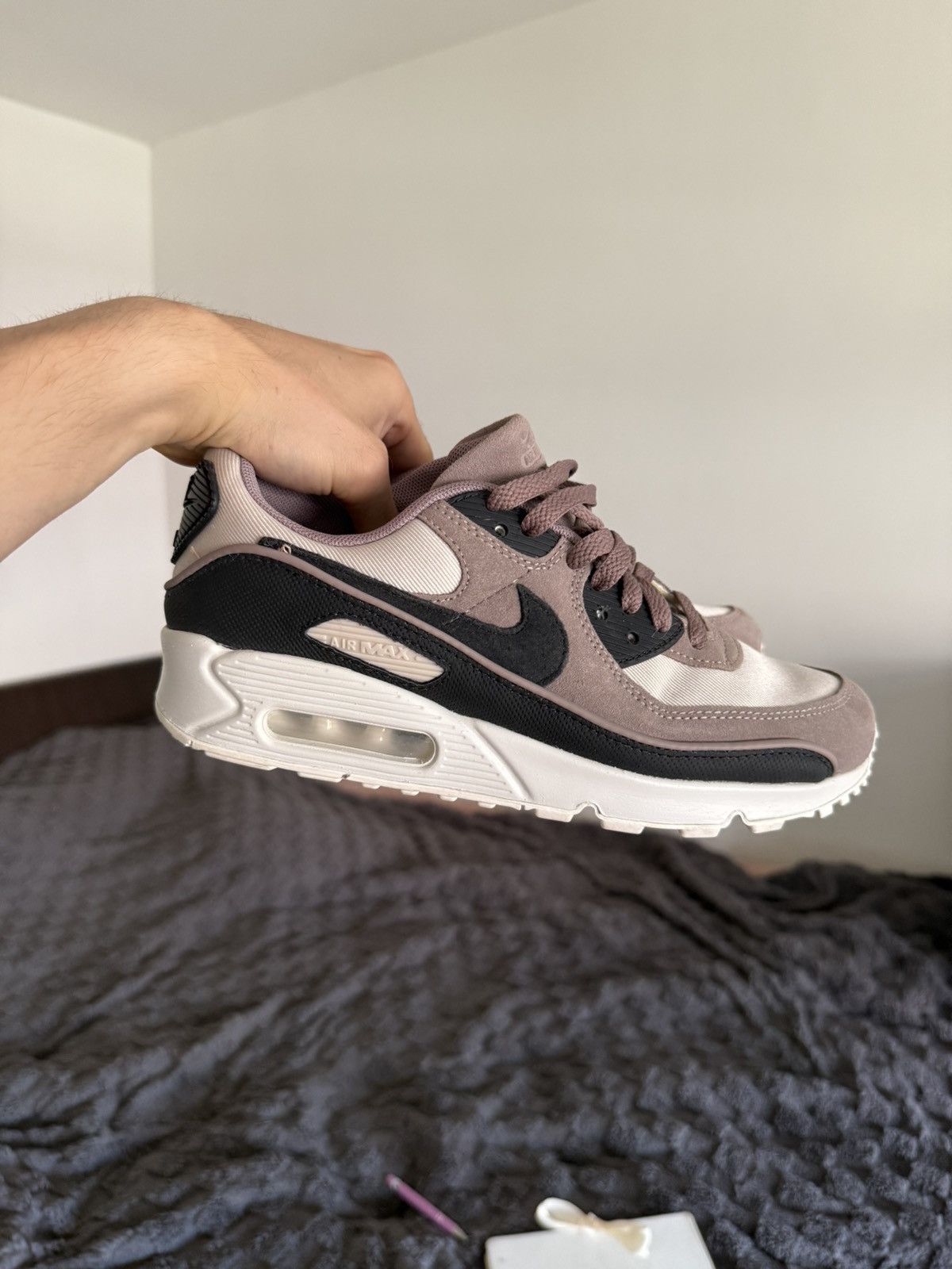 Nike Nike Air Max 90 Unlocked by you futura unisex brown beige Size US 7.5 / EU 40-41 - 7 Thumbnail