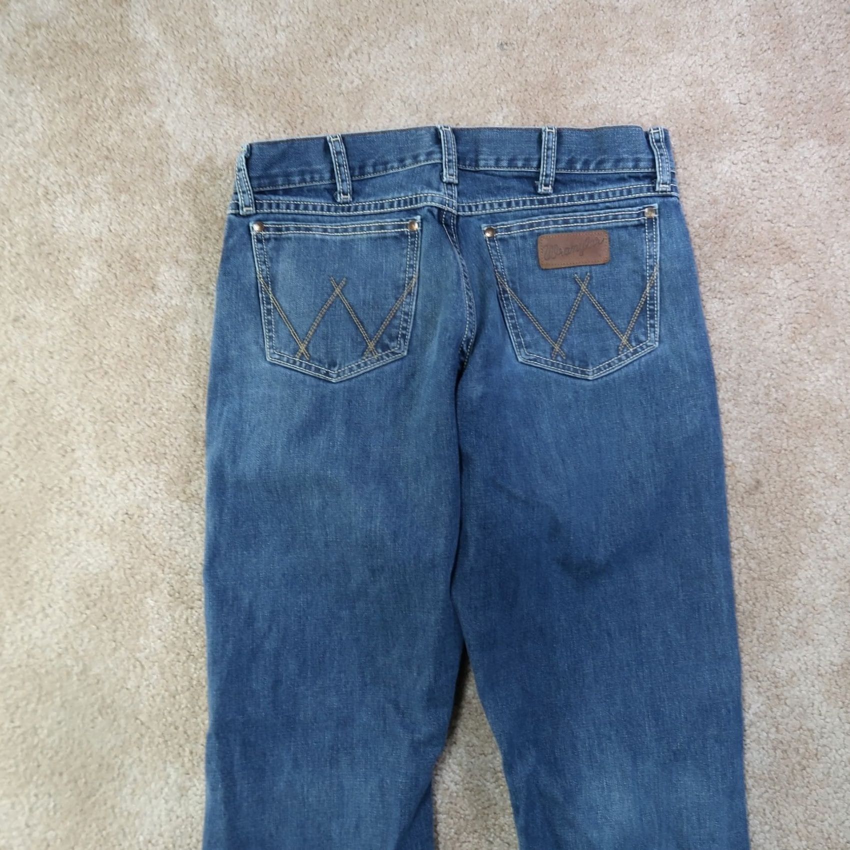 Wrangler Wrangler Retro Relaxed Bootcut Jeans Men’s 30x32 Blue Denim Cowboy Western Shirt? Size US 30 / EU 46 - 7 Thumbnail