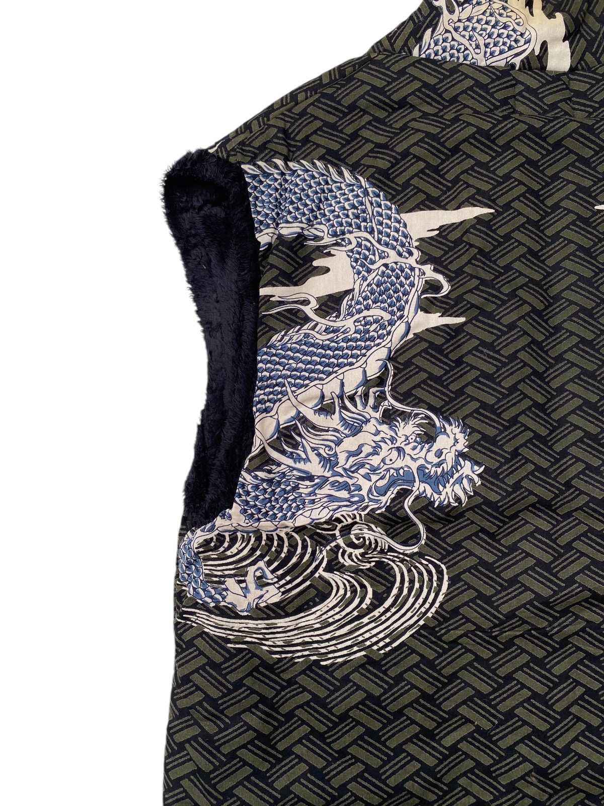 Japanese Brand × Vintage Vtg Vest Kimono Japan Dragon Size US L / EU 52-54 / 3 - 4 Thumbnail