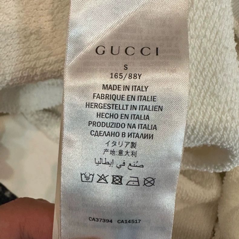 Gucci Gucci Tennis racket printed round-neck pullover long-sleeve Size US S / EU 44-46 / 1 - 6 Thumbnail