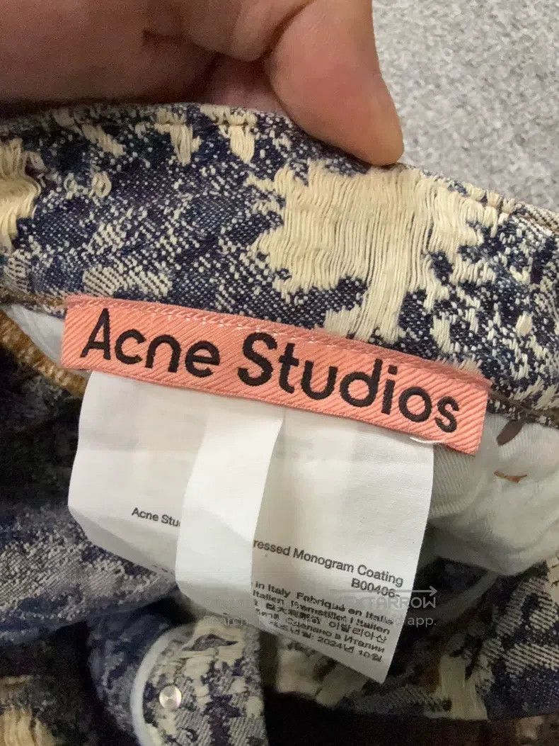 Acne Studios Acne Studios Vintage Printed Ripped Nomadic Style Straight Size US 30 / EU 46 - 3 Thumbnail