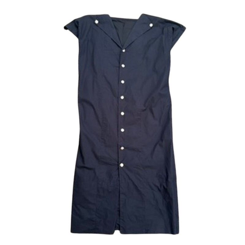 Plan C Plan C Button Back Dress in Navy , Size FR 42/ US 8 Size M / US 6-8 / IT 42-44 - 8 Thumbnail