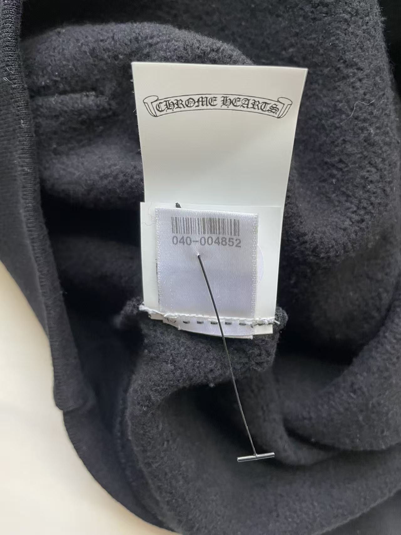 Chrome Hearts Chrome Hearts Black Triple Cross Half Zip Sweatshirt Size US S / EU 44-46 / 1 - 11 Thumbnail