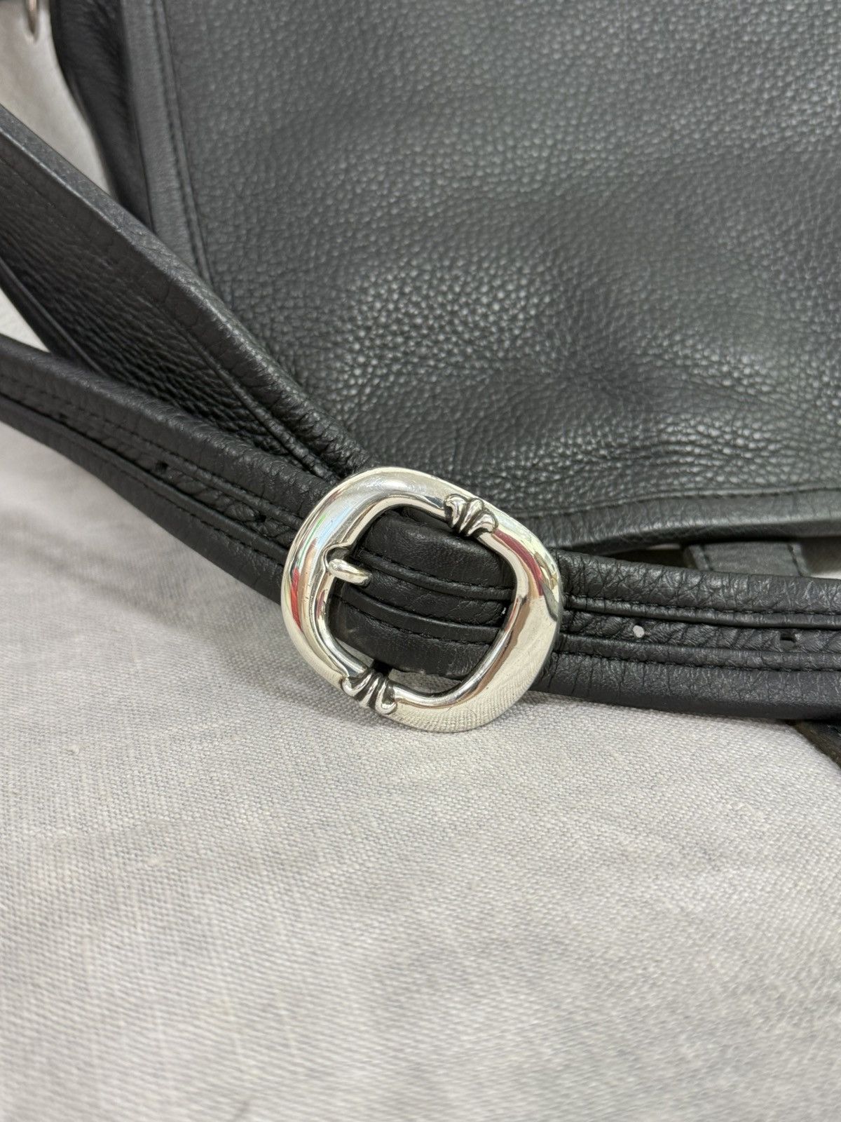 Chrome Hearts Leather Messenger Bag Size ONE SIZE - 6 Thumbnail
