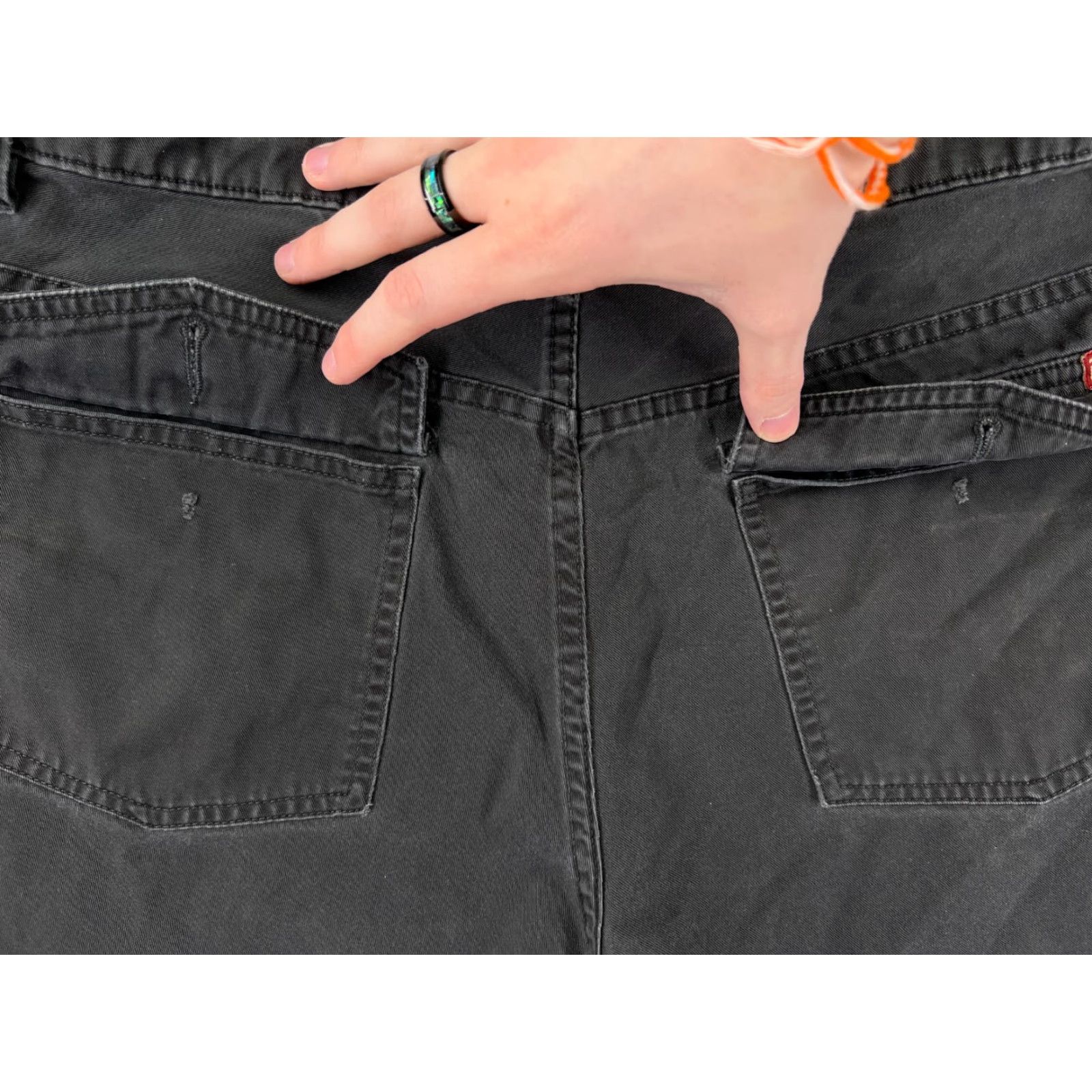 Nautica Nautica Shorts Women 14 Black 100% Cotton Twill 5-Pocket Zip Fly | Regular Fit | Inseam 5" | Womens Size 36" / US 14 / IT 50 - 3 Thumbnail