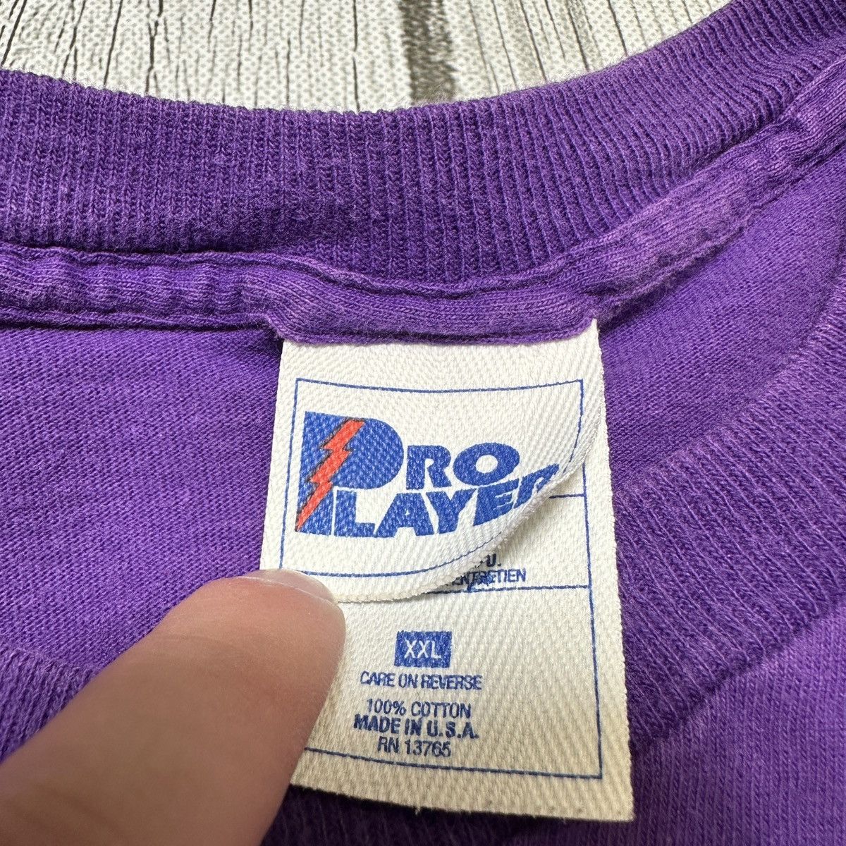 NBA × Pro Player × Vintage Vintage Charlotte Hornets tee Size US XXL / EU 58 / 5 - 4 Thumbnail