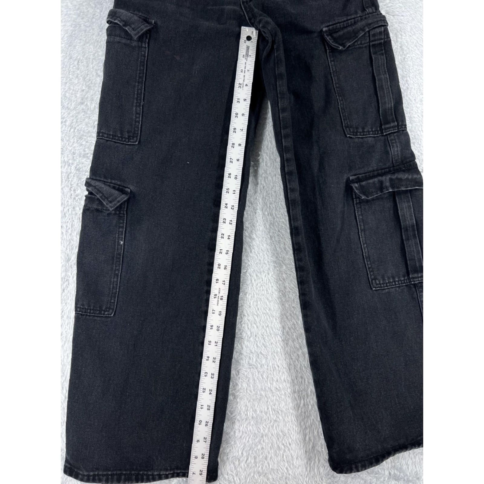 Shein VINTAGE SheIn Jeans Womens 24 Beige Denim Pants Straight Leg Medium Rise 24x30 Casual Cotton Size 42" / US 20 - 6 Thumbnail