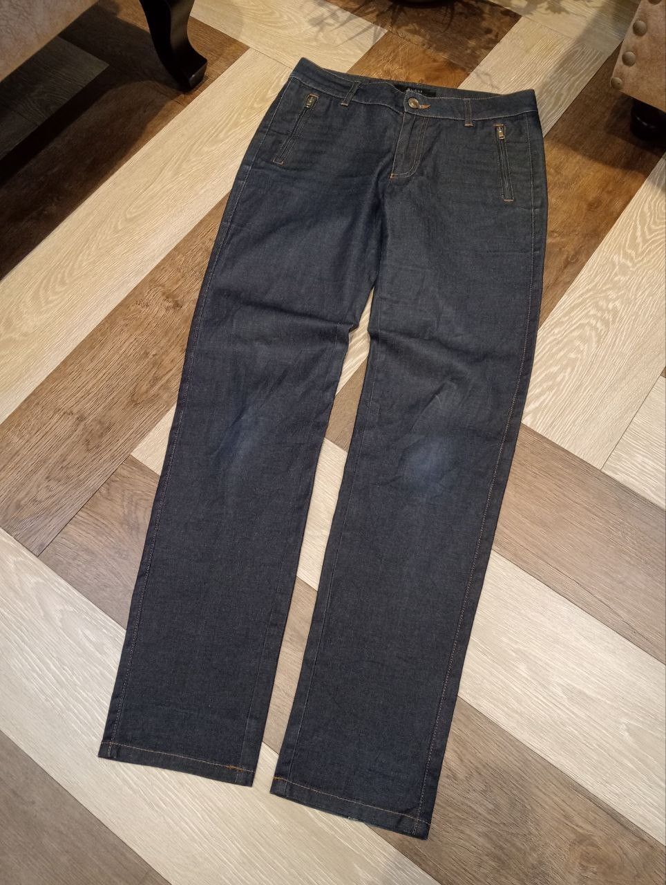 Gucci LUXURY GUCCI COMBINE COTTON SPANDEX STRETCH PANTS Size 26" / US 2 / IT 38 - 2 Thumbnail