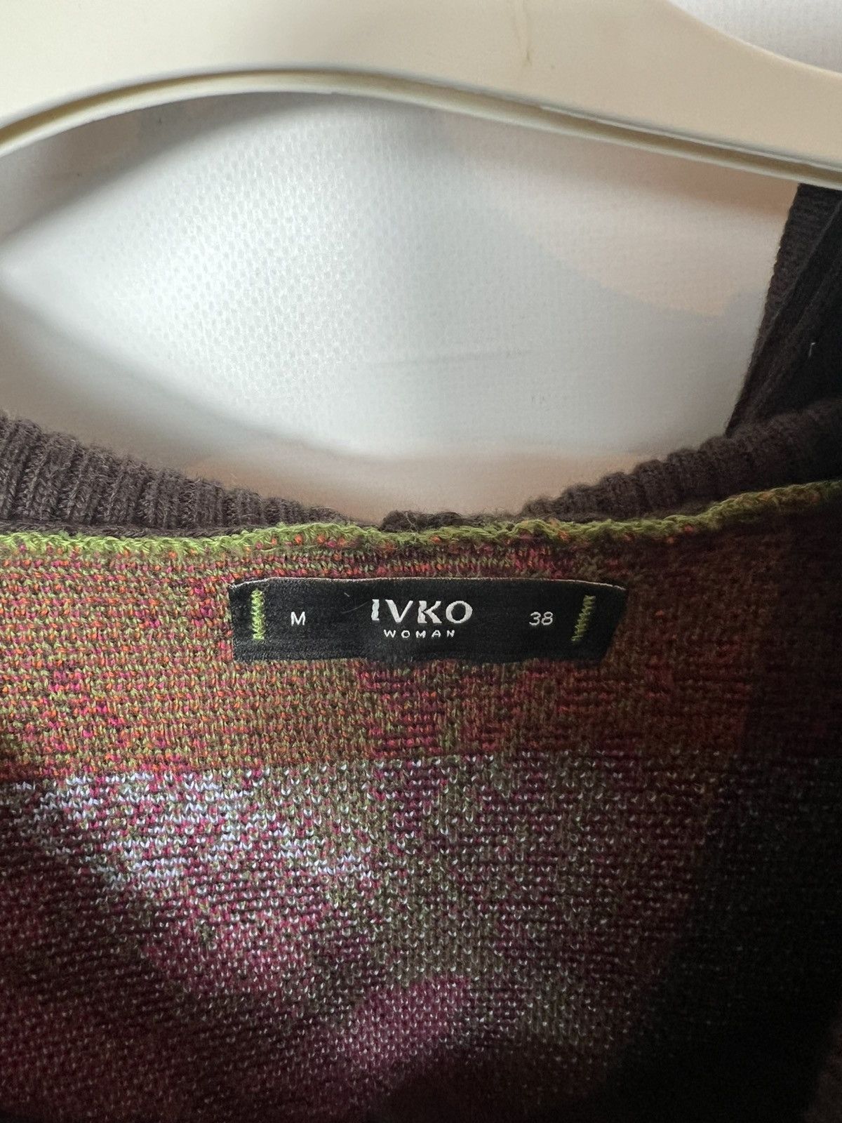 Vintage Vintage streetwear Ivko 1/4 zip hooded multicolour sweater Size M / US 6-8 / IT 42-44 - 8 Thumbnail