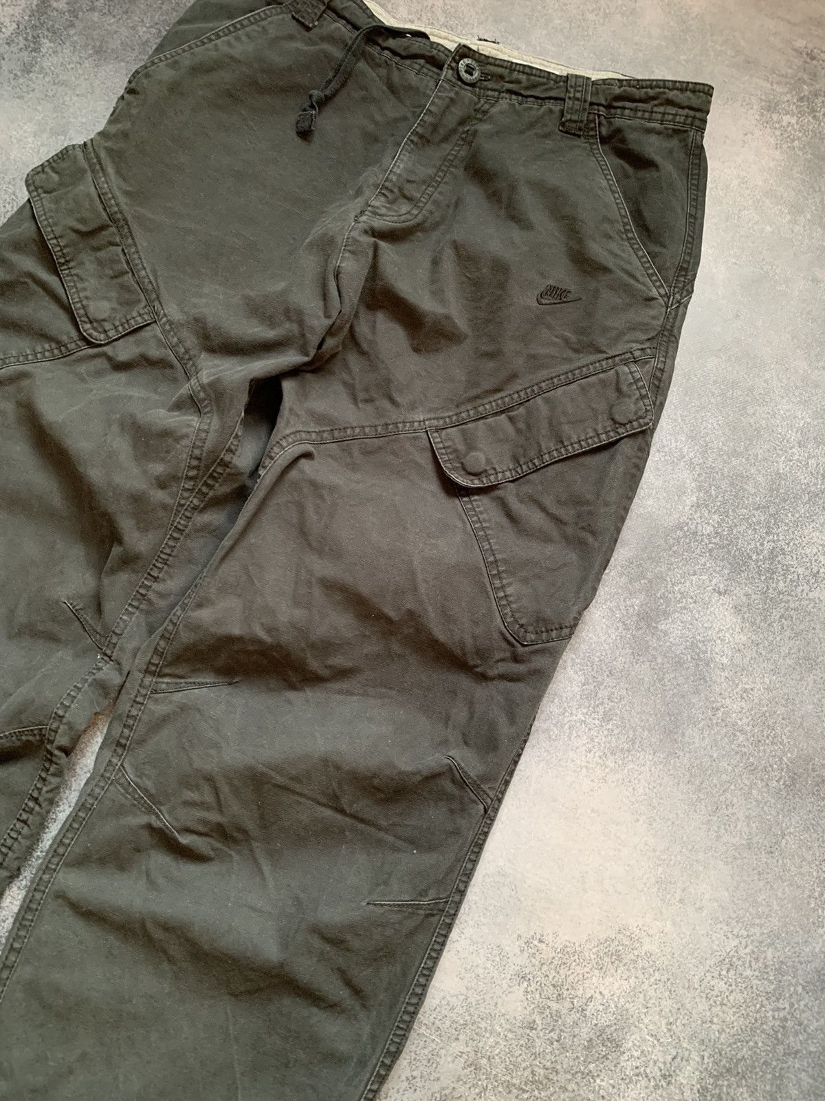 Nike × Vintage Nike vintage cargo pants y2k Size US 33 - 2 Thumbnail
