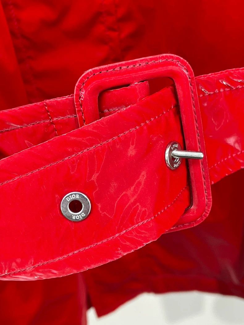 Dior Dior Wang Junkai's same red leather jacket 2501-Nextarrow Size US M / EU 48-50 / 2 - 3 Thumbnail