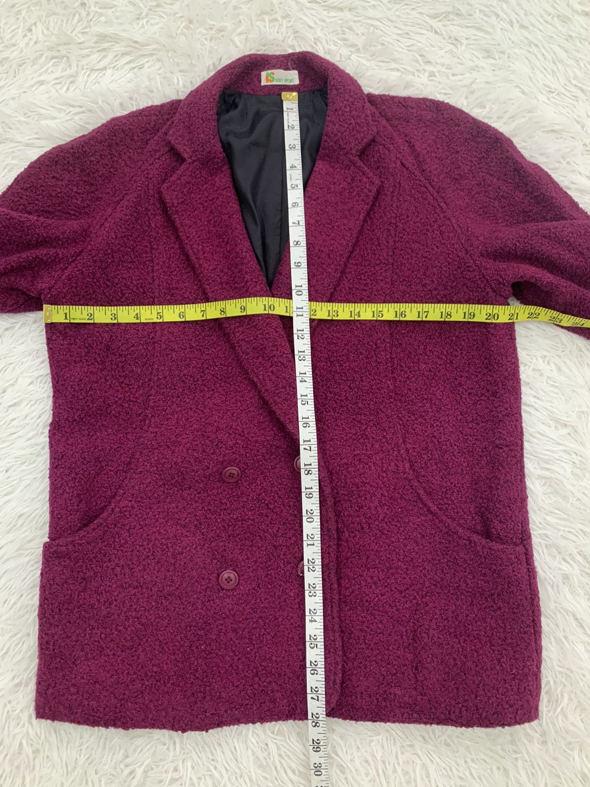 Issey Miyake Vintage IS Issey Sport Coat Jacket Double Breast Style Size M / US 6-8 / IT 42-44 - 9 Thumbnail