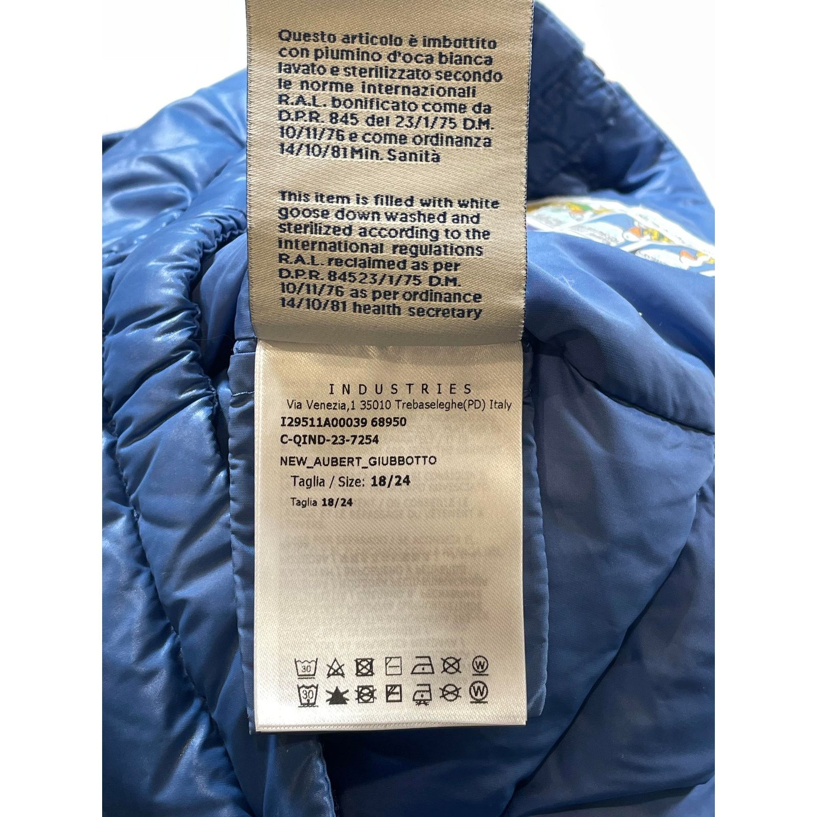 Moncler Moncler Kids Royal Blue Jacket Size US XXS / EU 40 - 6 Thumbnail