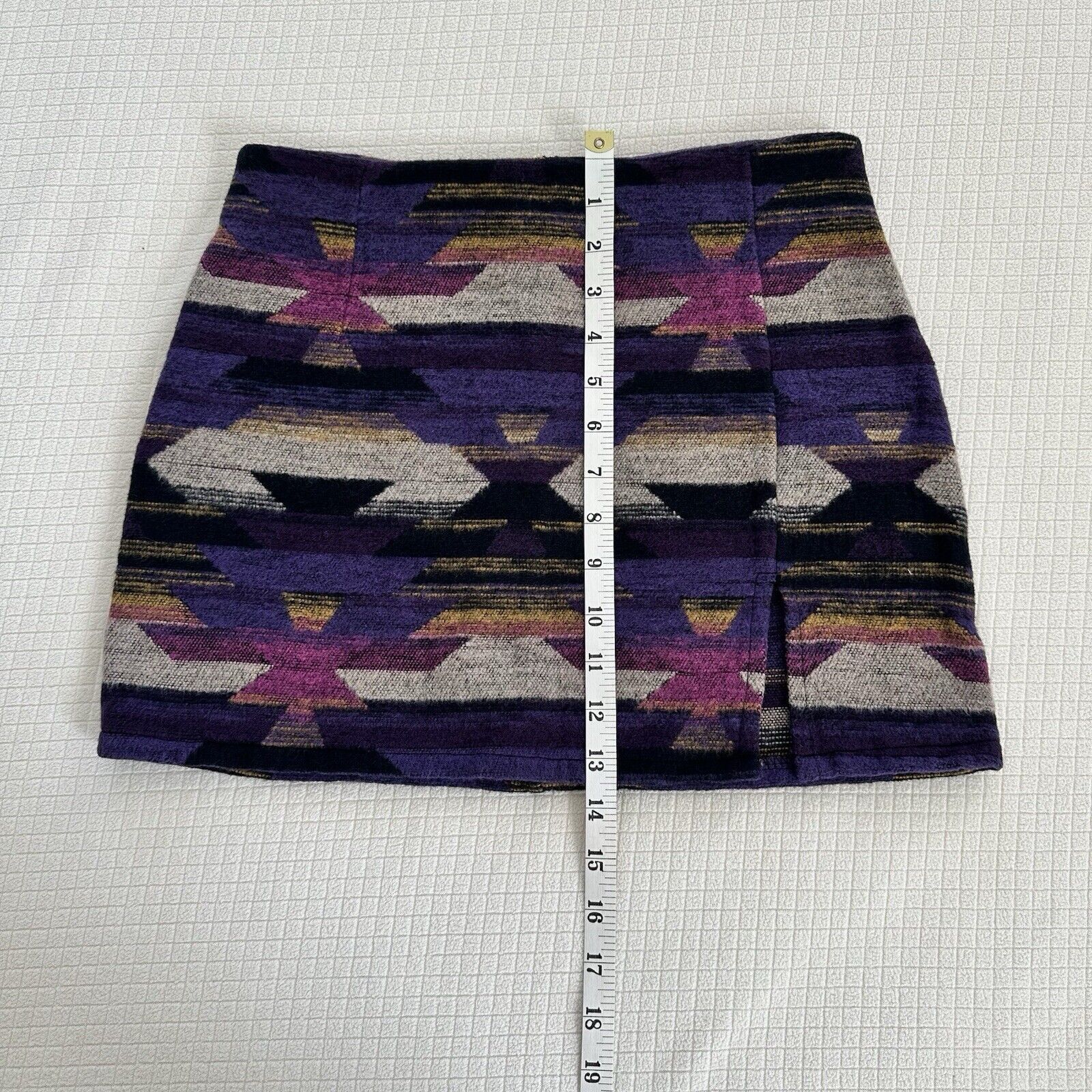 Other Geometric Festival Mini Skirt Size 2-4 Saiph Made In Italy Size 27" / US 4 / IT 40 - 9 Thumbnail