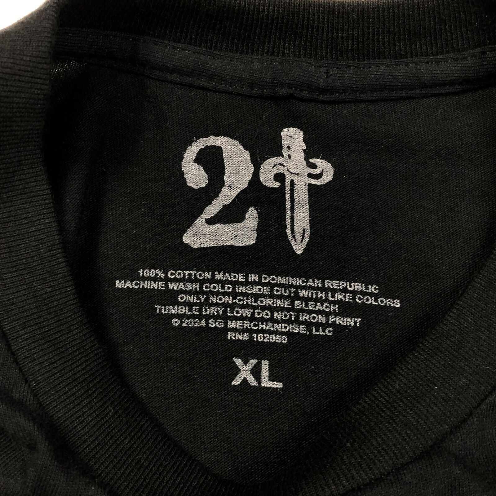 21 Savage × Rap Tees × Vintage 21 Savage American Dream Hip Hop Tee T Shirt Black Size XL Size US XL / EU 56 / 4 - 3 Thumbnail