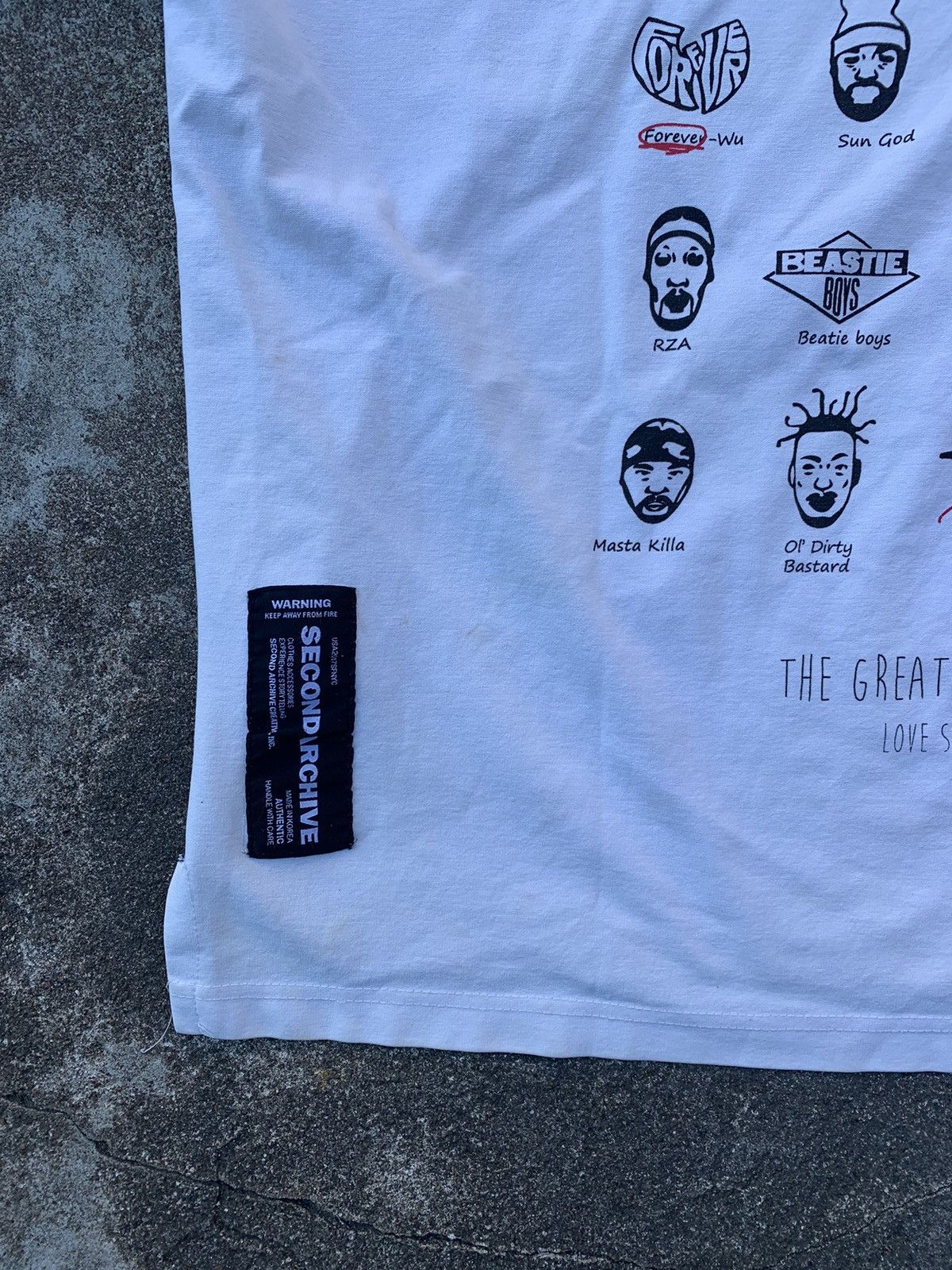 Band Tees × Designer My Heros Forever Hip-Hop MA UNA KEA C1400-FT Y2K Style Size US L / EU 52-54 / 3 - 8 Thumbnail