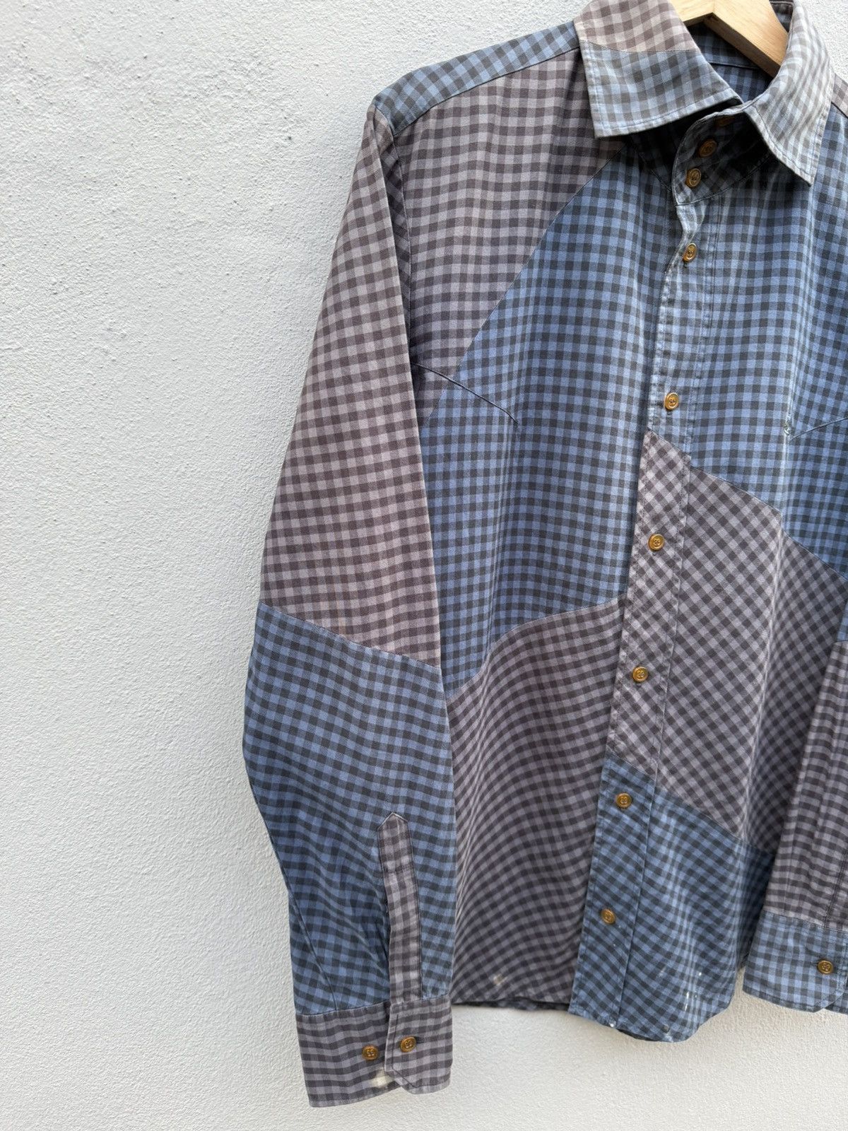 Vivienne Westwood Vivienne Westwood MAN Reconstructed Asymmetrical Shirt Size US M / EU 48-50 / 2 - 3 Thumbnail