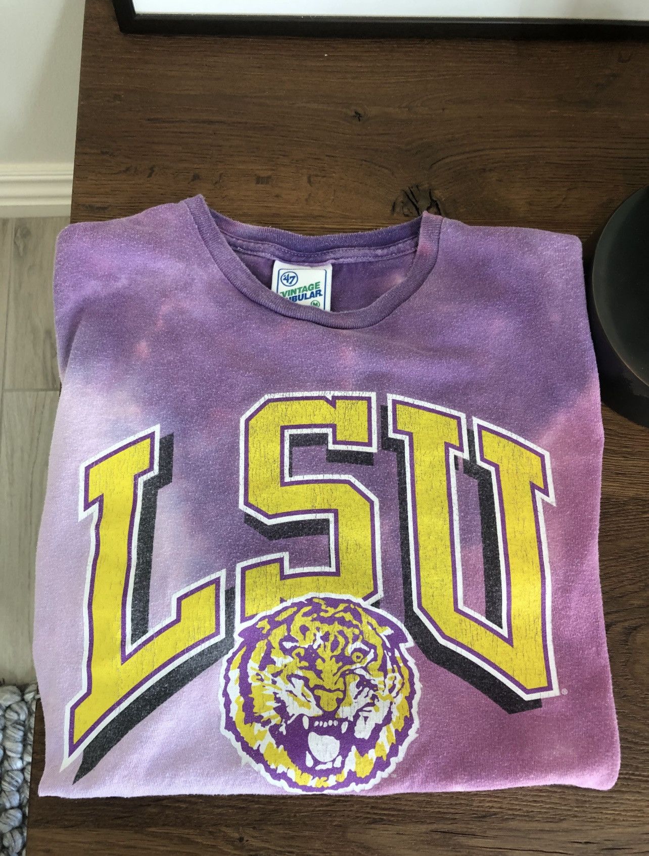 47 Brand × NCAA LSU Tigers Tie Dye 47 Tee Size US M / EU 48-50 / 2 - 2 Thumbnail