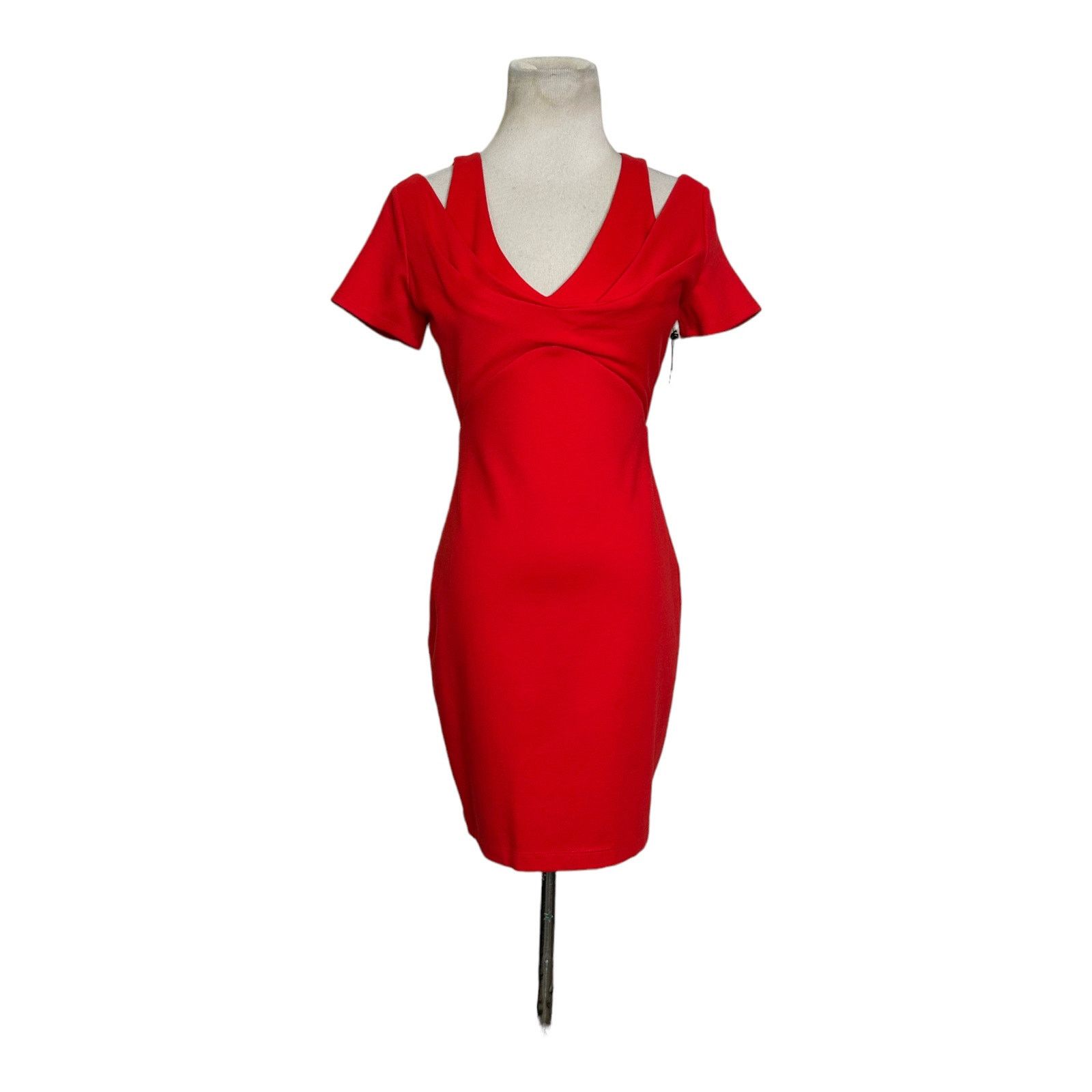 Bailey 44 BAILEY/44 red short sleeves cocktail dress size Small Size S / US 4 / IT 40 - 13 Thumbnail