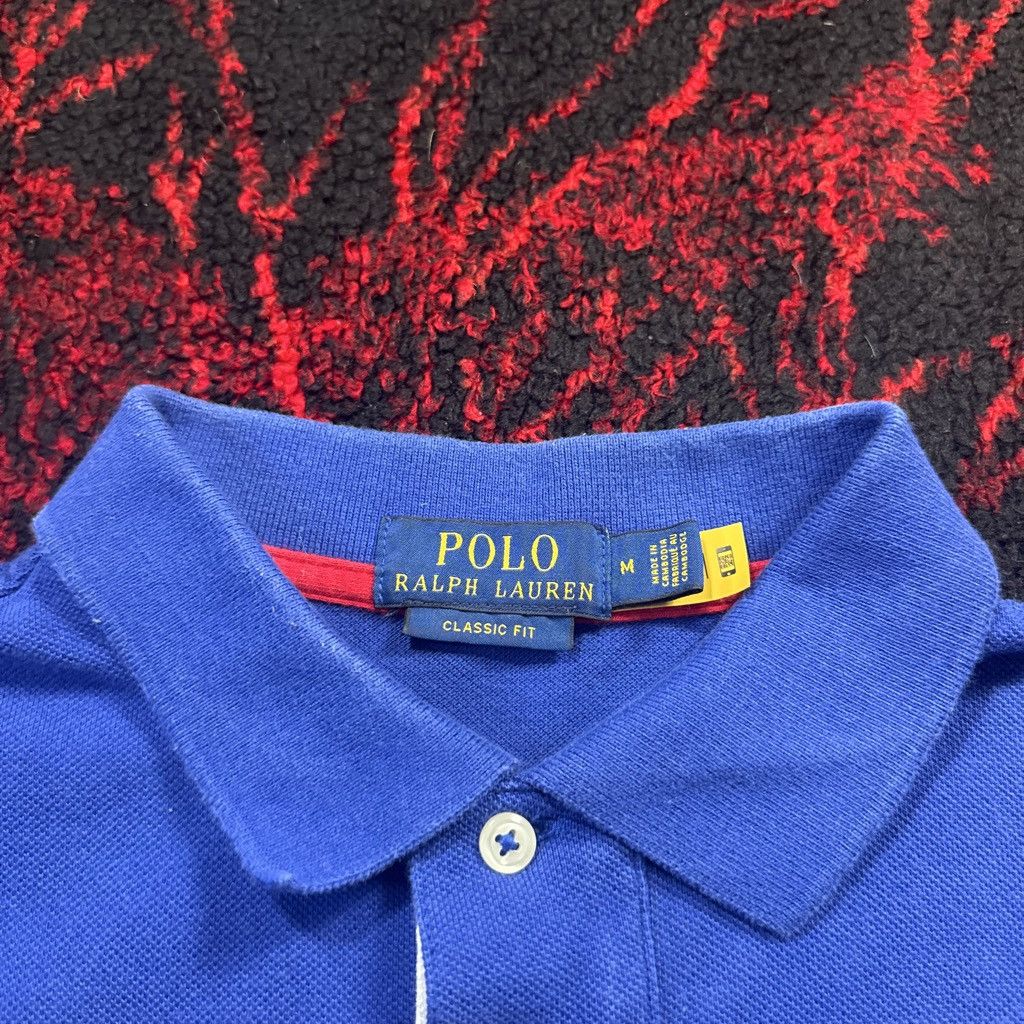Polo Ralph Lauren Polo Ralph Lauren Big Pony USA Colorblock Polo Shirt Size US M / EU 48-50 / 2 - 3 Thumbnail