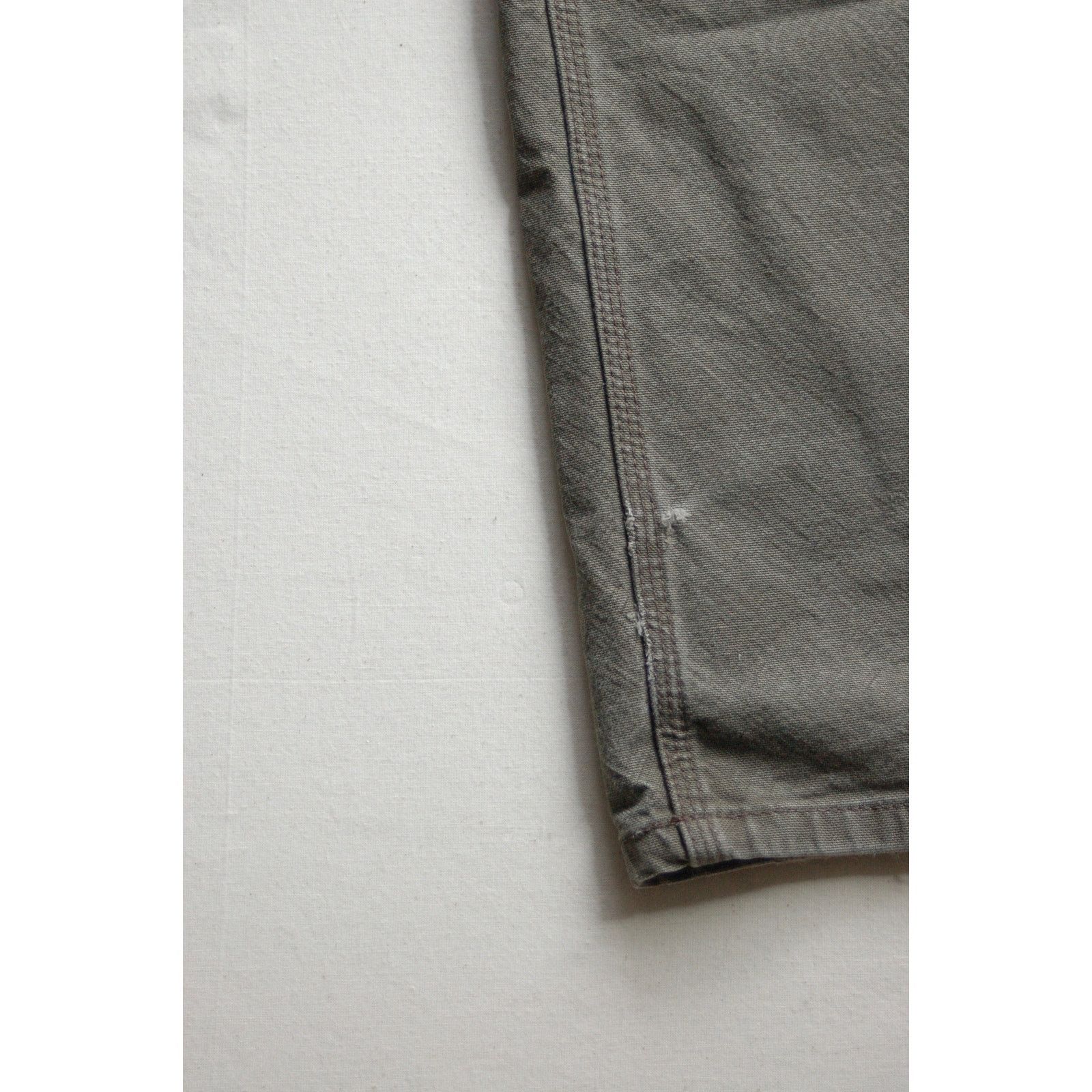 Carhartt Distressed Carhartt Duck Pants 34x32 Olive Honest Mending Size US 34 / EU 50 - 9 Thumbnail