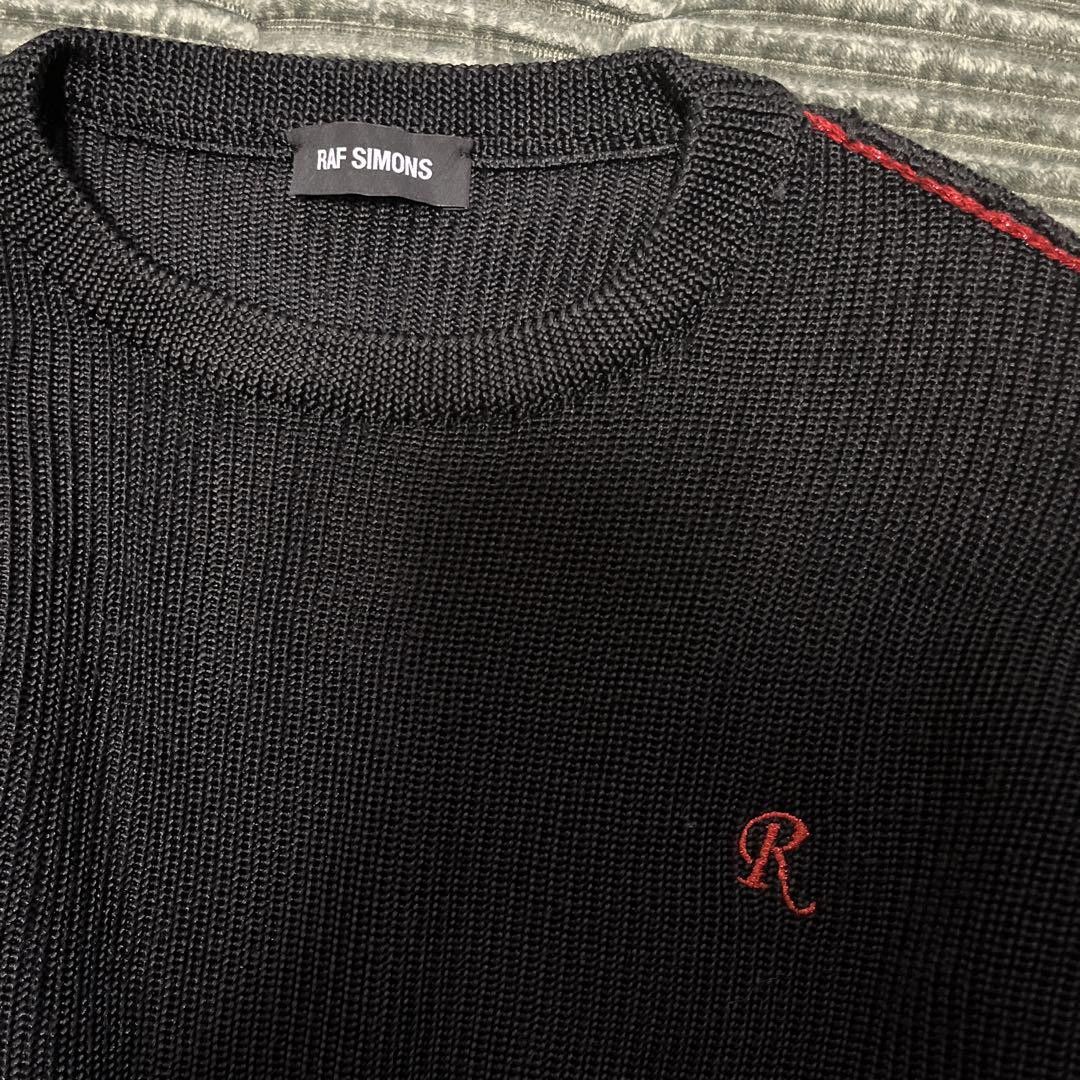 Raf Simons Inside-out Cropped Drop Shoulder Knit Sweater Size US M / EU 48-50 / 2 - 4 Thumbnail