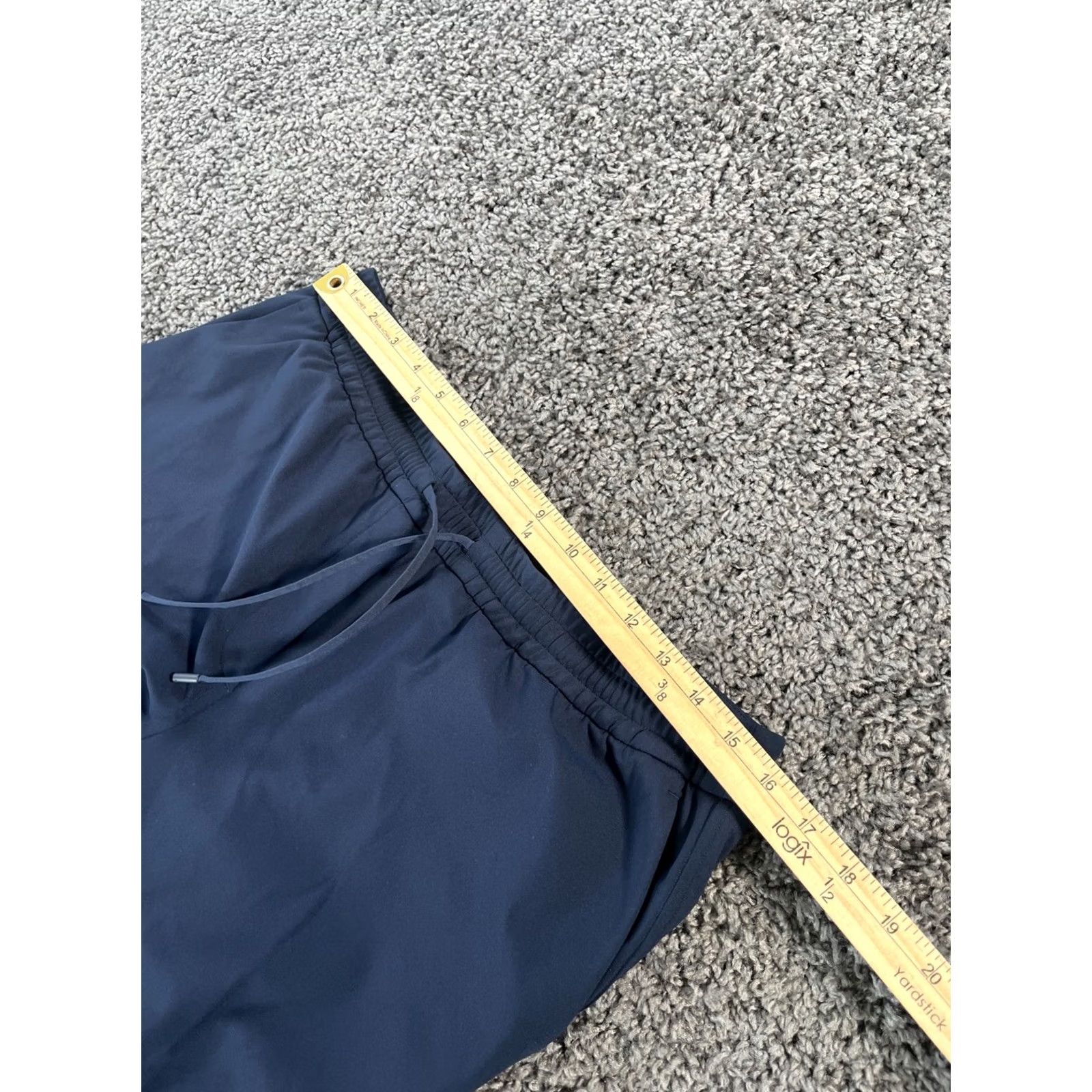Lululemon Lululemon Pants Womens Large Wide-Leg Drawstring Crop Casual Lightweight Navy Blue Swift Mid Crop Baggy Size 36" / US 14 / IT 50 - 4 Thumbnail