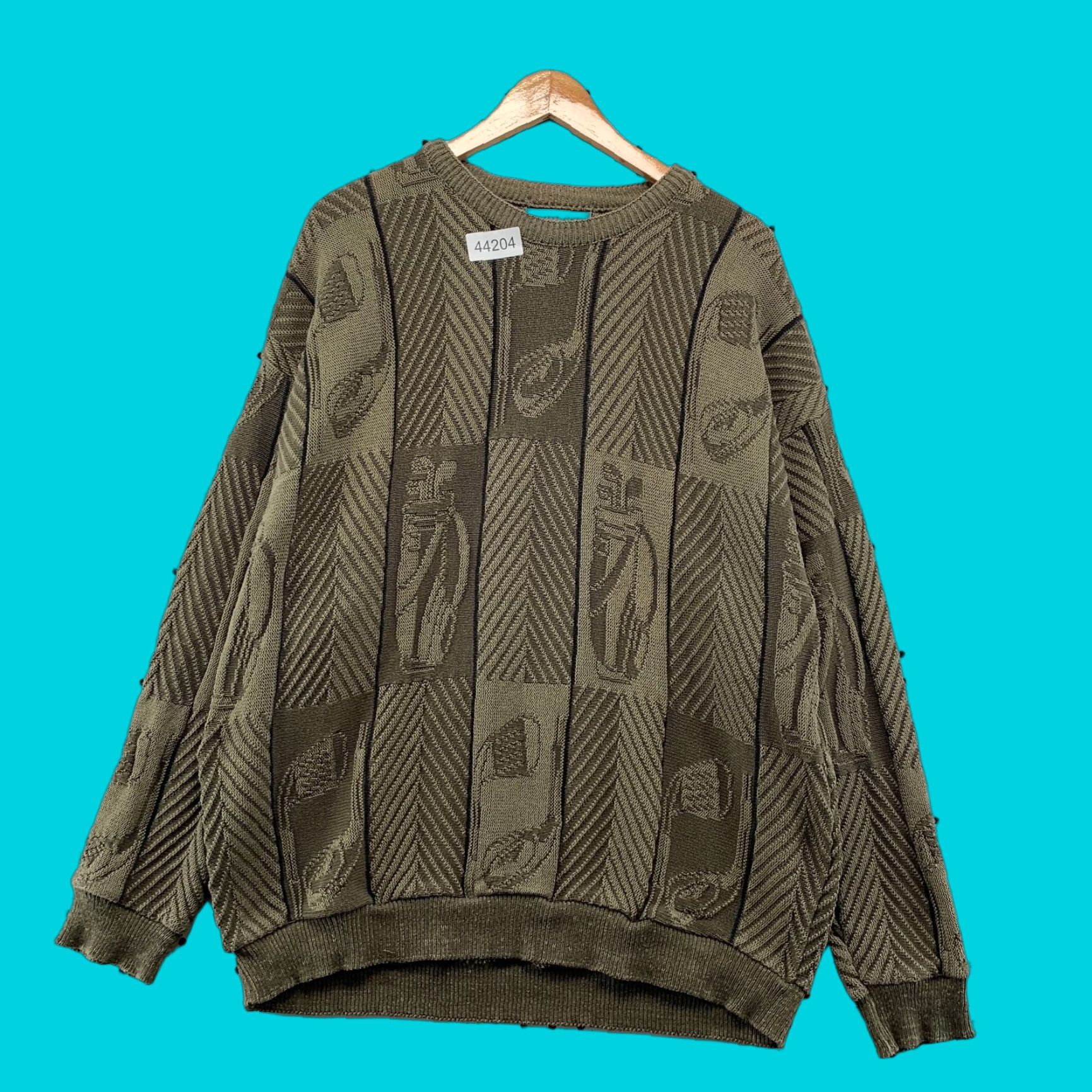 Vintage VINTAGE Cypress Links Knit Crewneck Sweater Mens XL Brown Golf Graphic Knit USA Cypress Links Sweater Mens XL Brown Golf Embroidered 90s Decade Size US XL / EU 56 / 4 - 1 Thumbnail