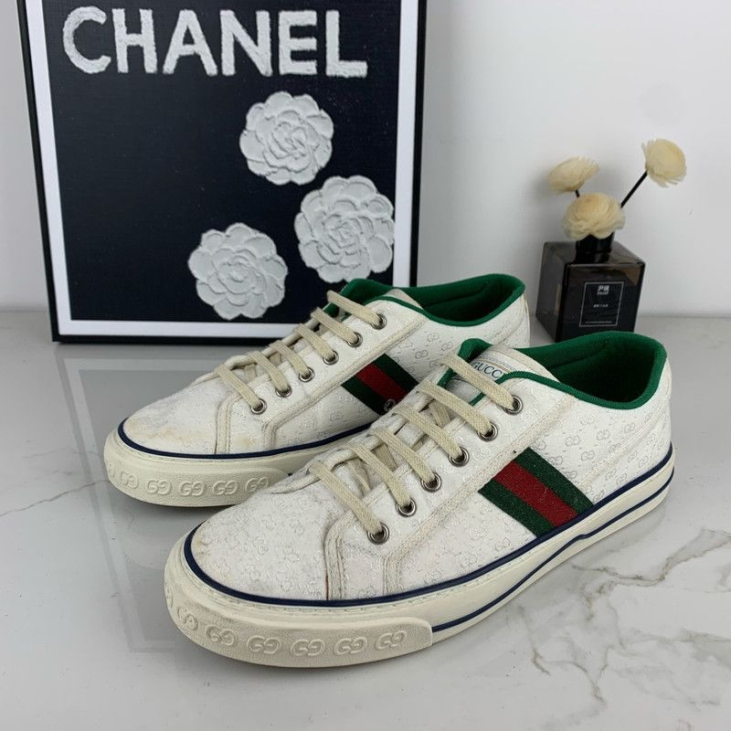 Gucci Gucci Tennis 1977 Vintage Low-Top Sneakers 0079 Size US 9.5 / EU 42-43 - 1 Thumbnail